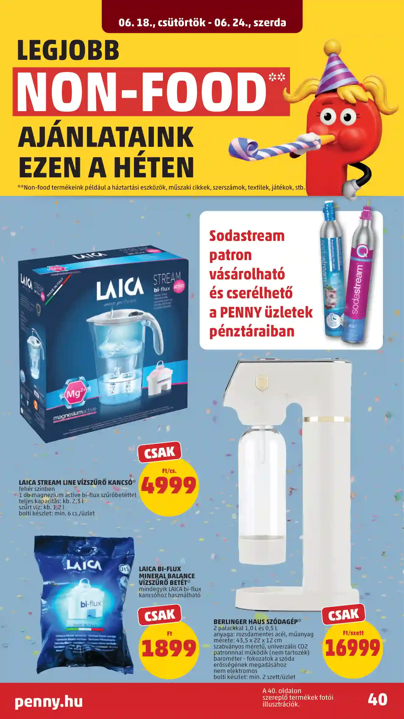 Penny akciós újság 25. hét (37 oldal)