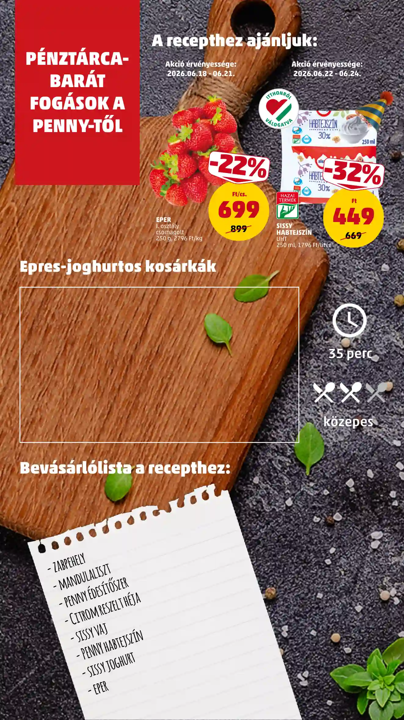 Penny akciós újság 25. hét (41 oldal)