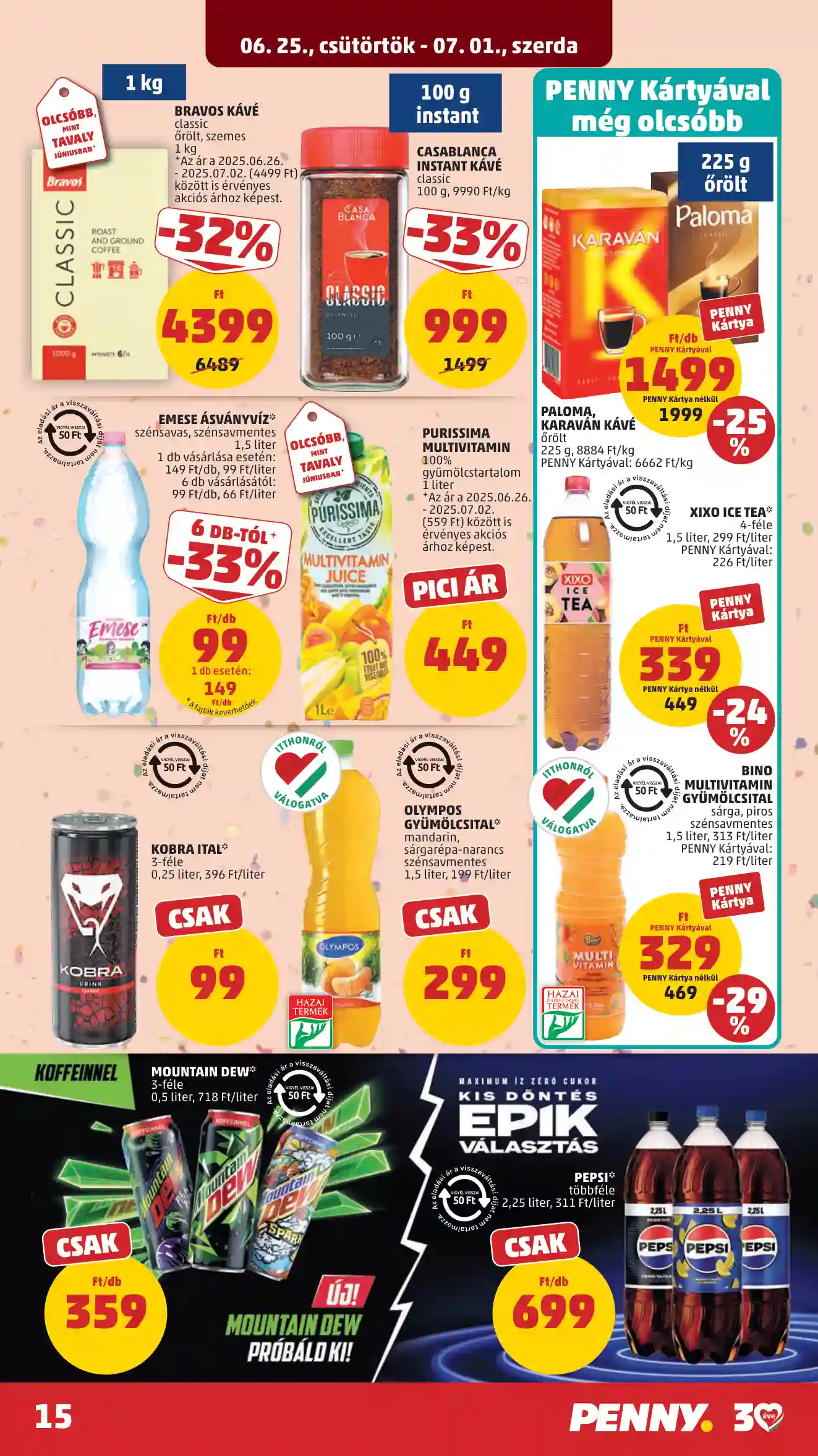 Penny akciós újság 26. hét (7 oldal)
