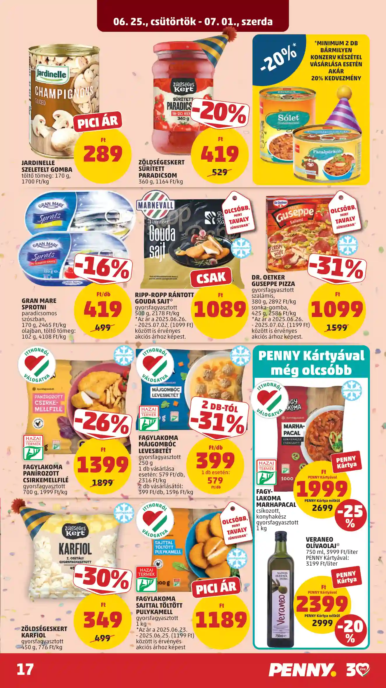 Penny akciós újság 26. hét (9 oldal)