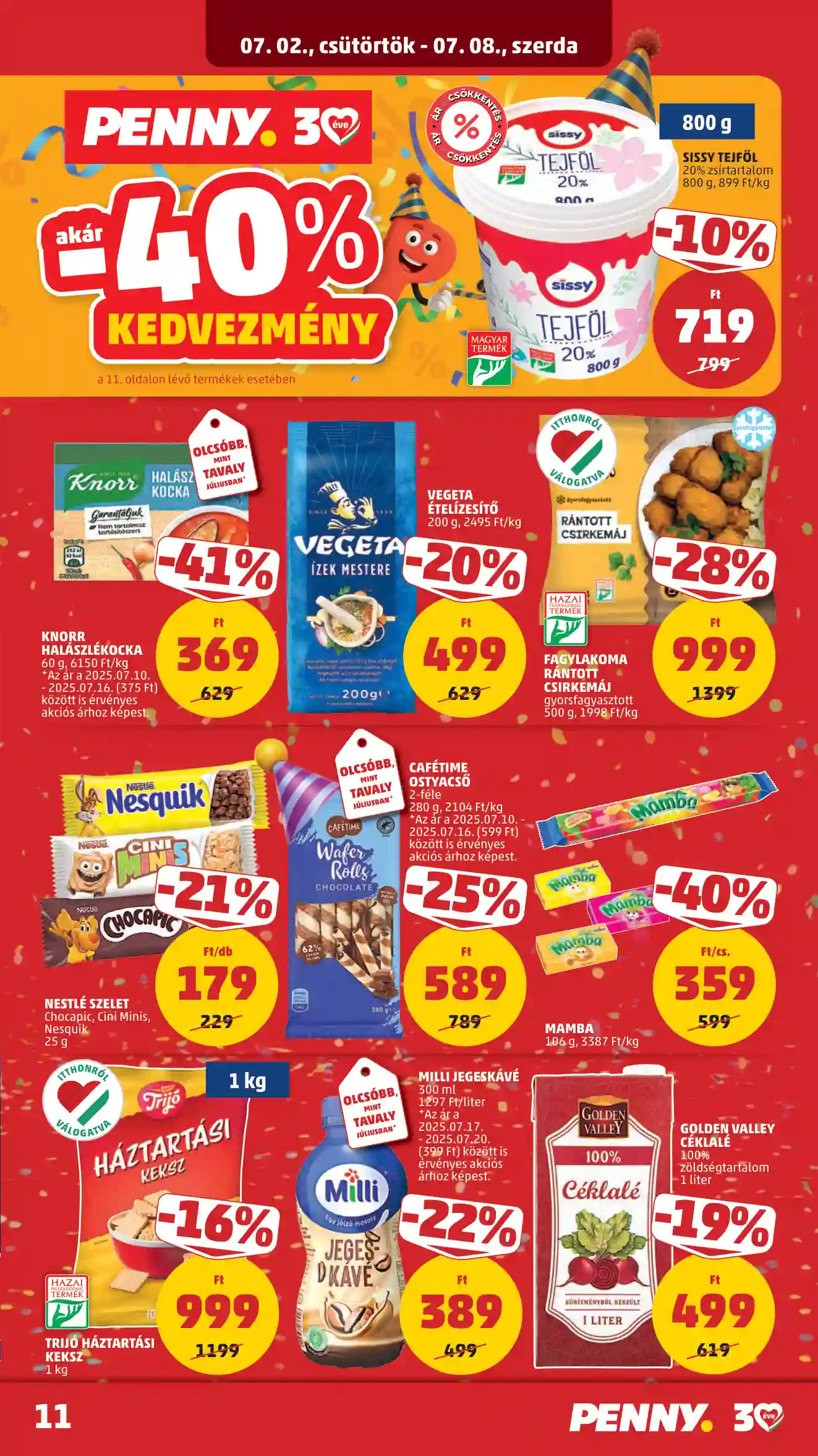 Penny akciós újság 27. hét (5 oldal)