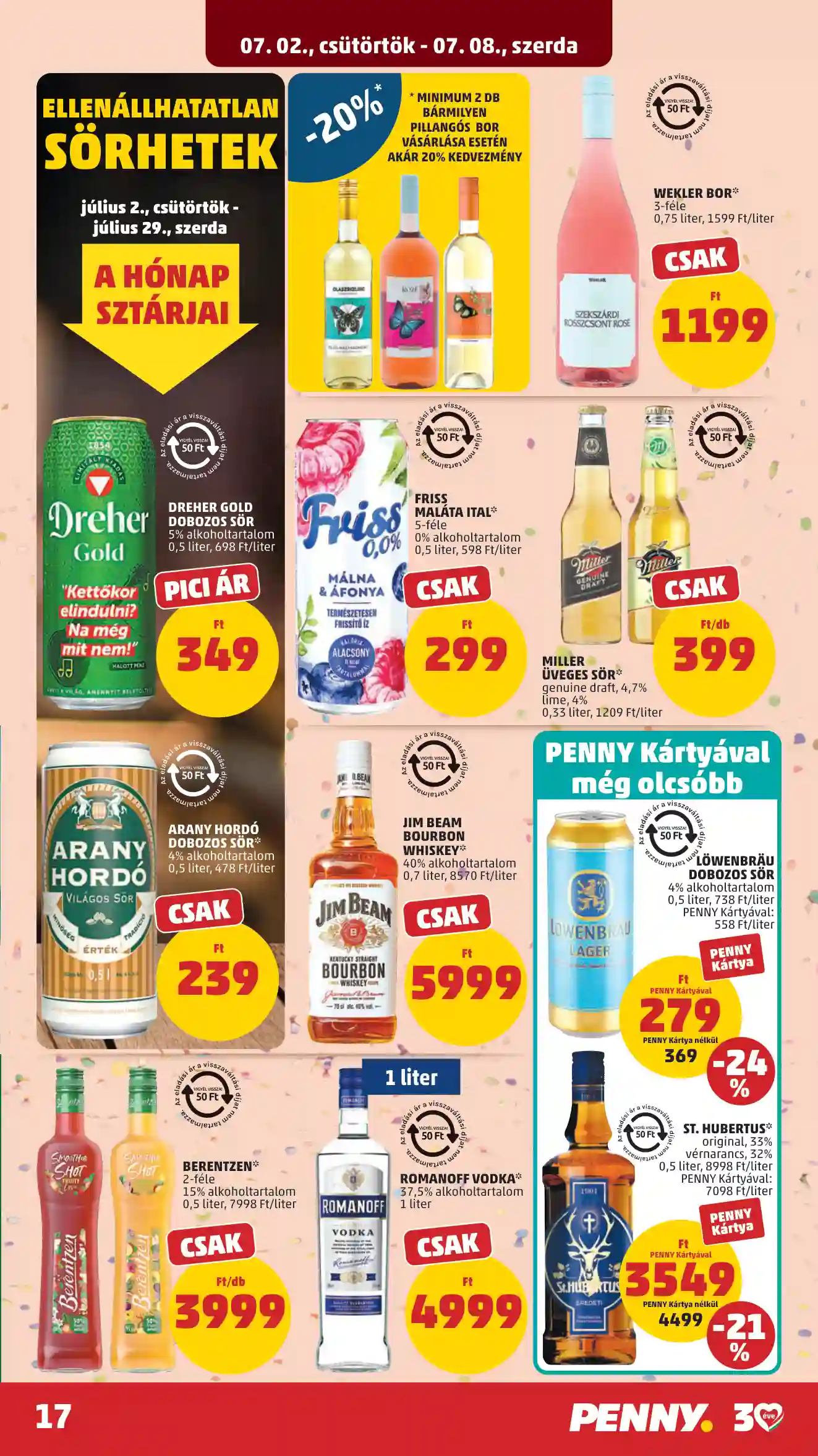 Penny akciós újság 27. hét (14 oldal)