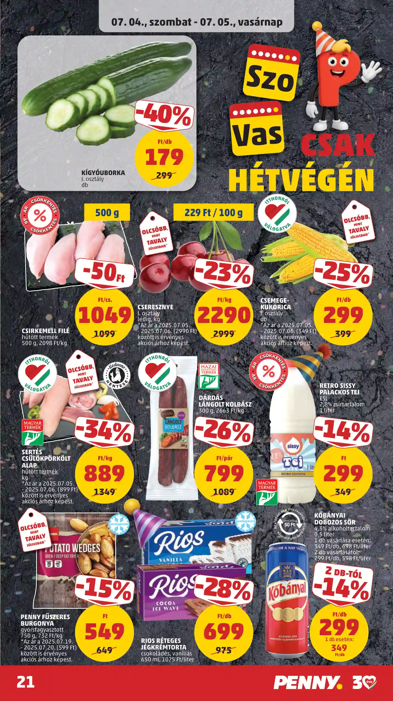 Penny akciós újság 27. hét (18 oldal)