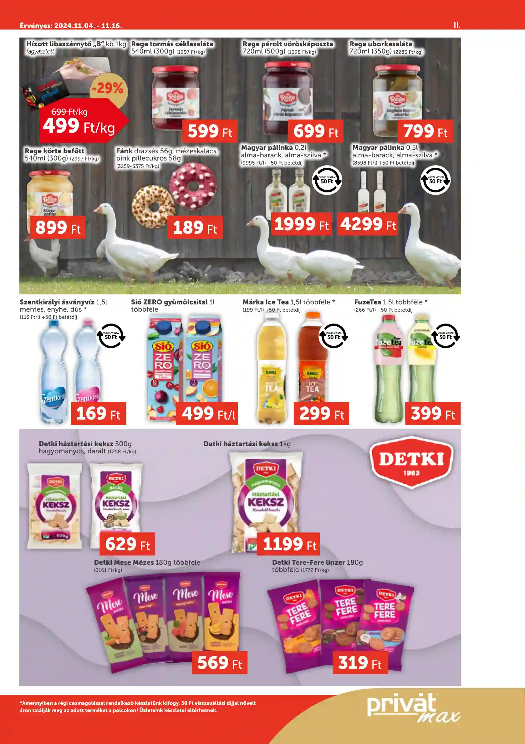 PRIVAT AKCIÓS ÚJSÁG 45. HÉT  (3 oldal)