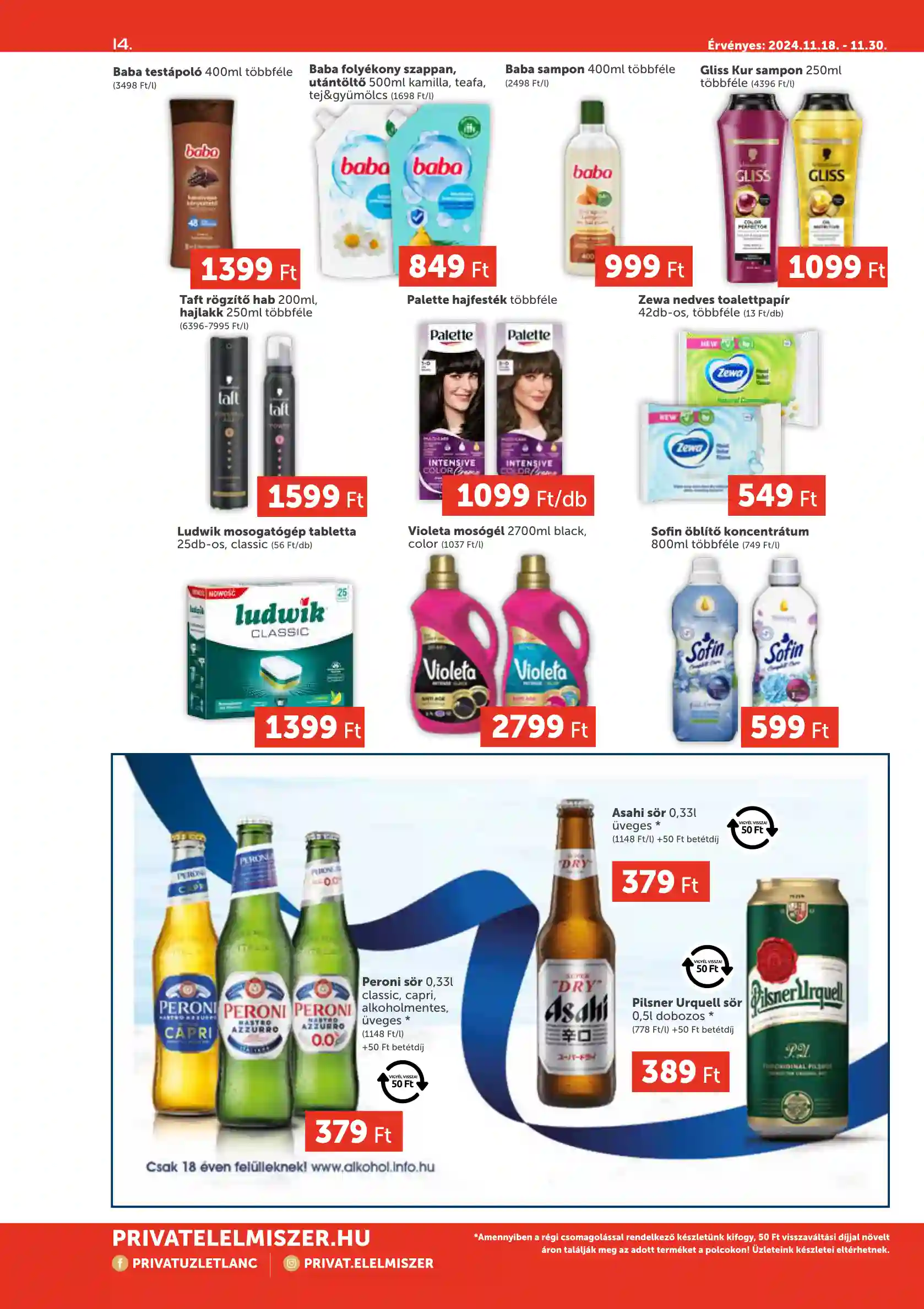 PRIVAT AKCIÓS ÚJSÁG 47. HÉT  (6 oldal)