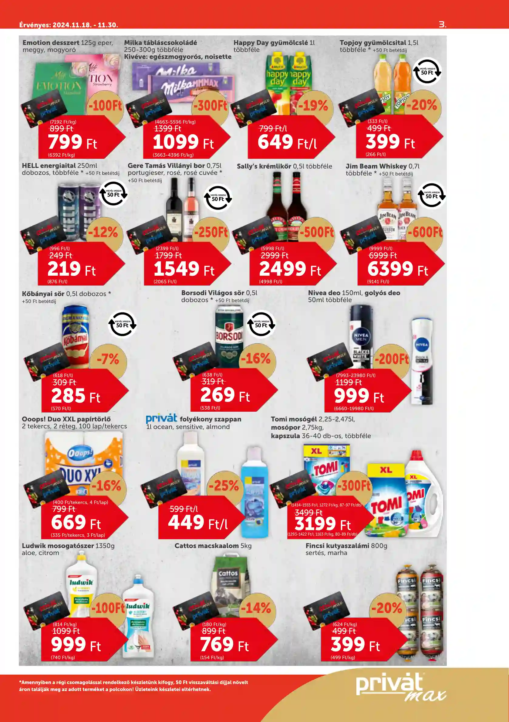 PRIVAT AKCIÓS ÚJSÁG 47. HÉT  (9 oldal)