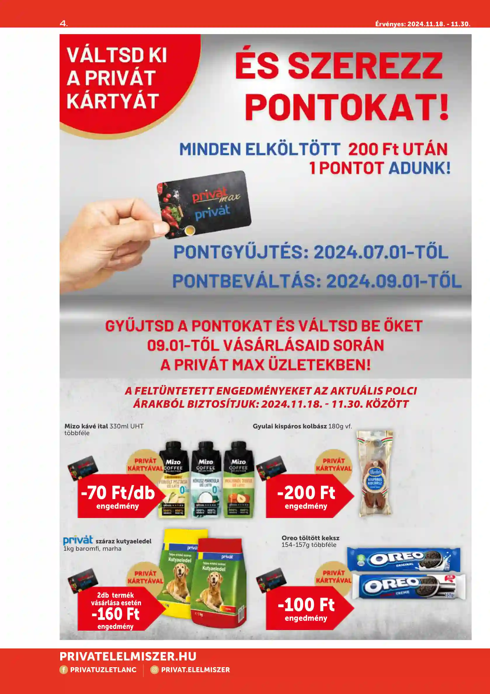 PRIVAT AKCIÓS ÚJSÁG 47. HÉT  (10 oldal)