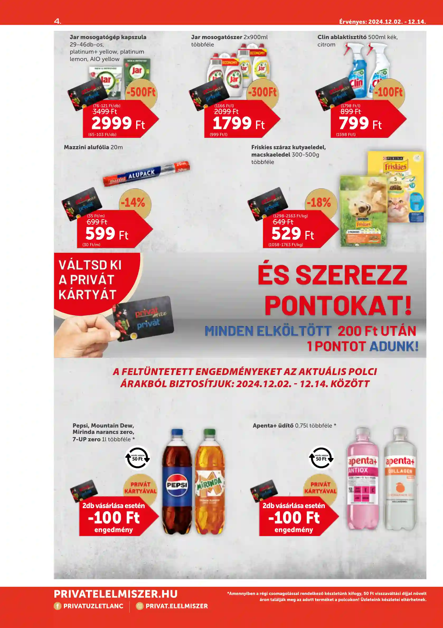 PRIVAT AKCIÓS ÚJSÁG 49. HÉT  (10 oldal)