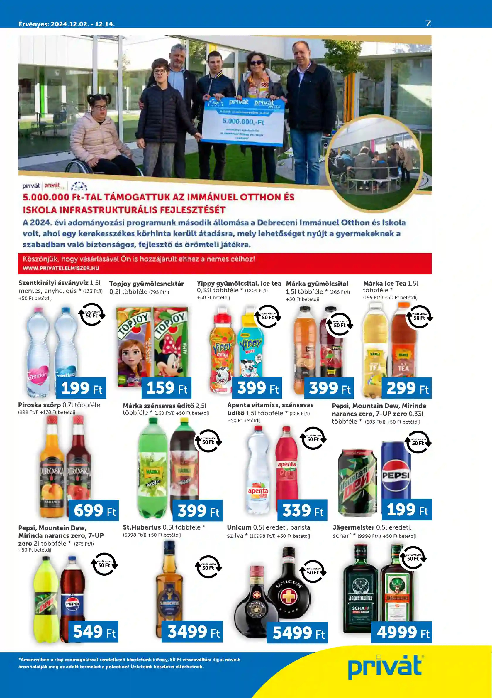PRIVAT AKCIÓS ÚJSÁG 49. HÉT  (7 oldal)