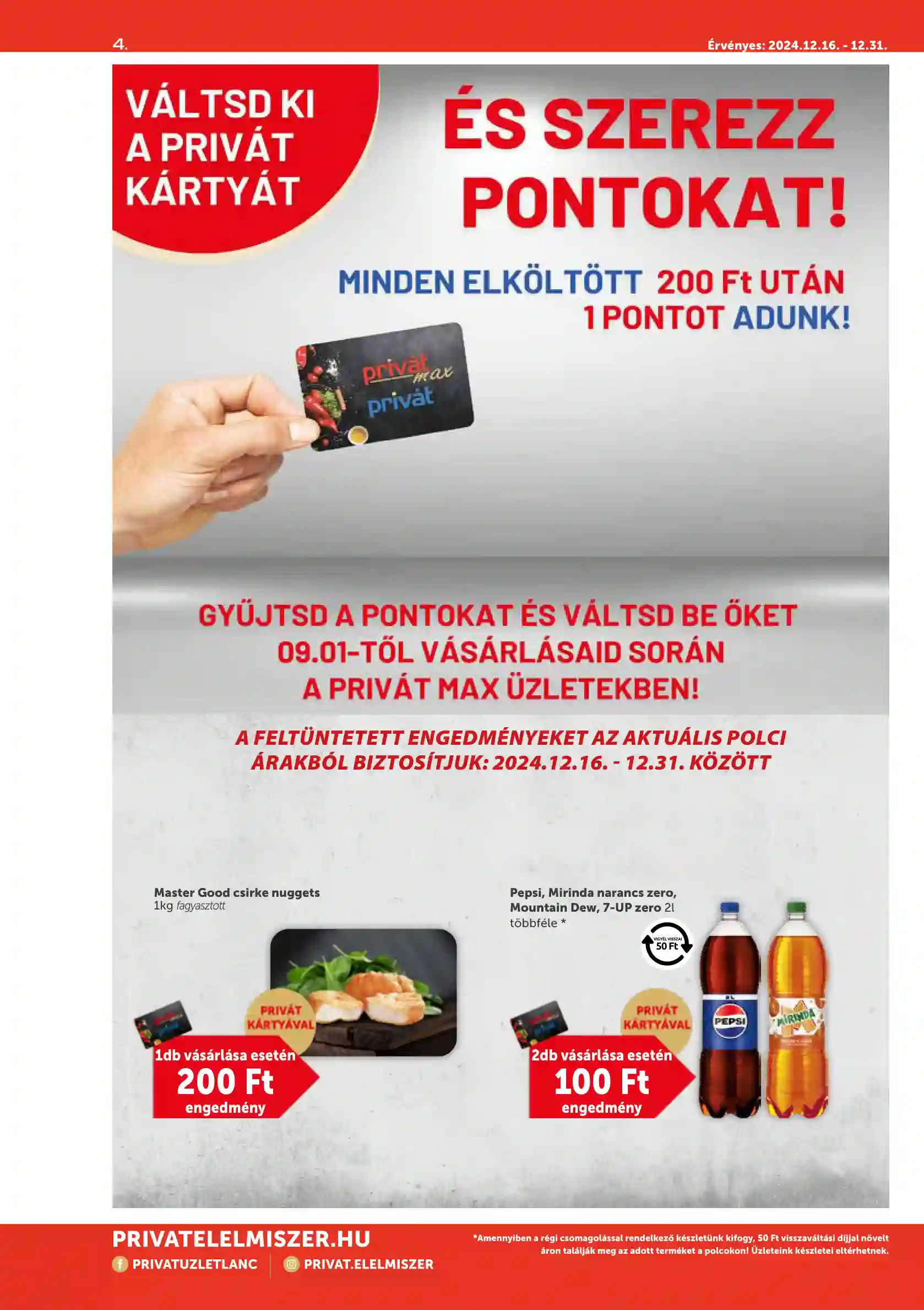 PRIVAT AKCIÓS ÚJSÁG 51. HÉT  (10 oldal)