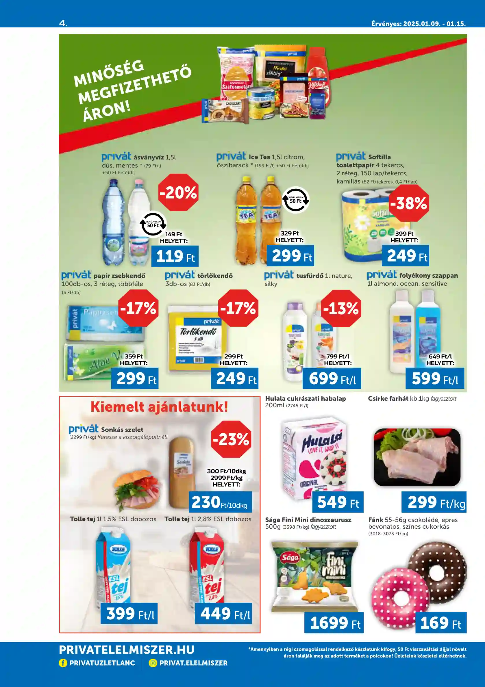 PRIVAT AKCIÓS ÚJSÁG 2. HÉT  (4 oldal)