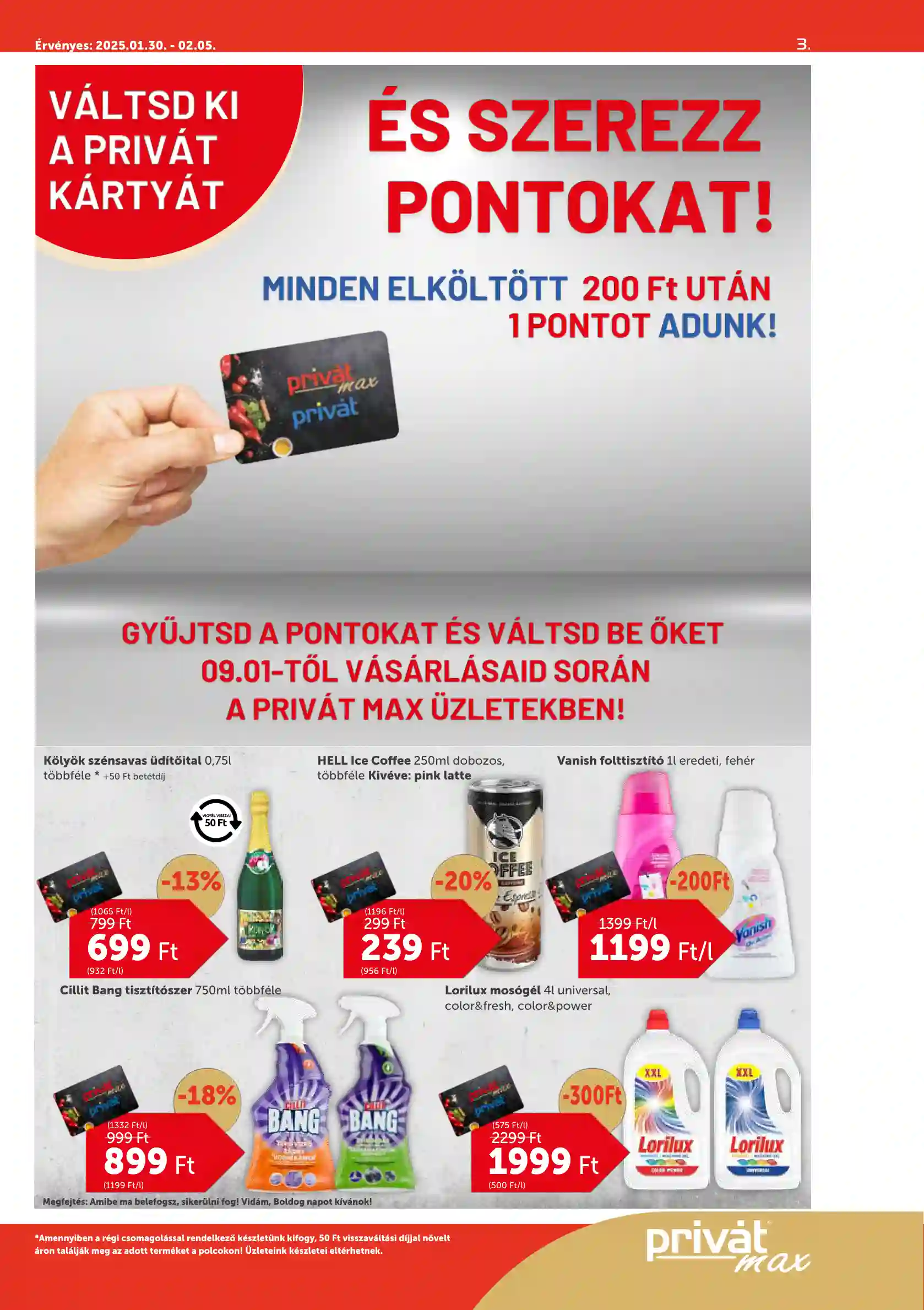 PRIVAT AKCIÓS ÚJSÁG 5. HÉT  (3 oldal)
