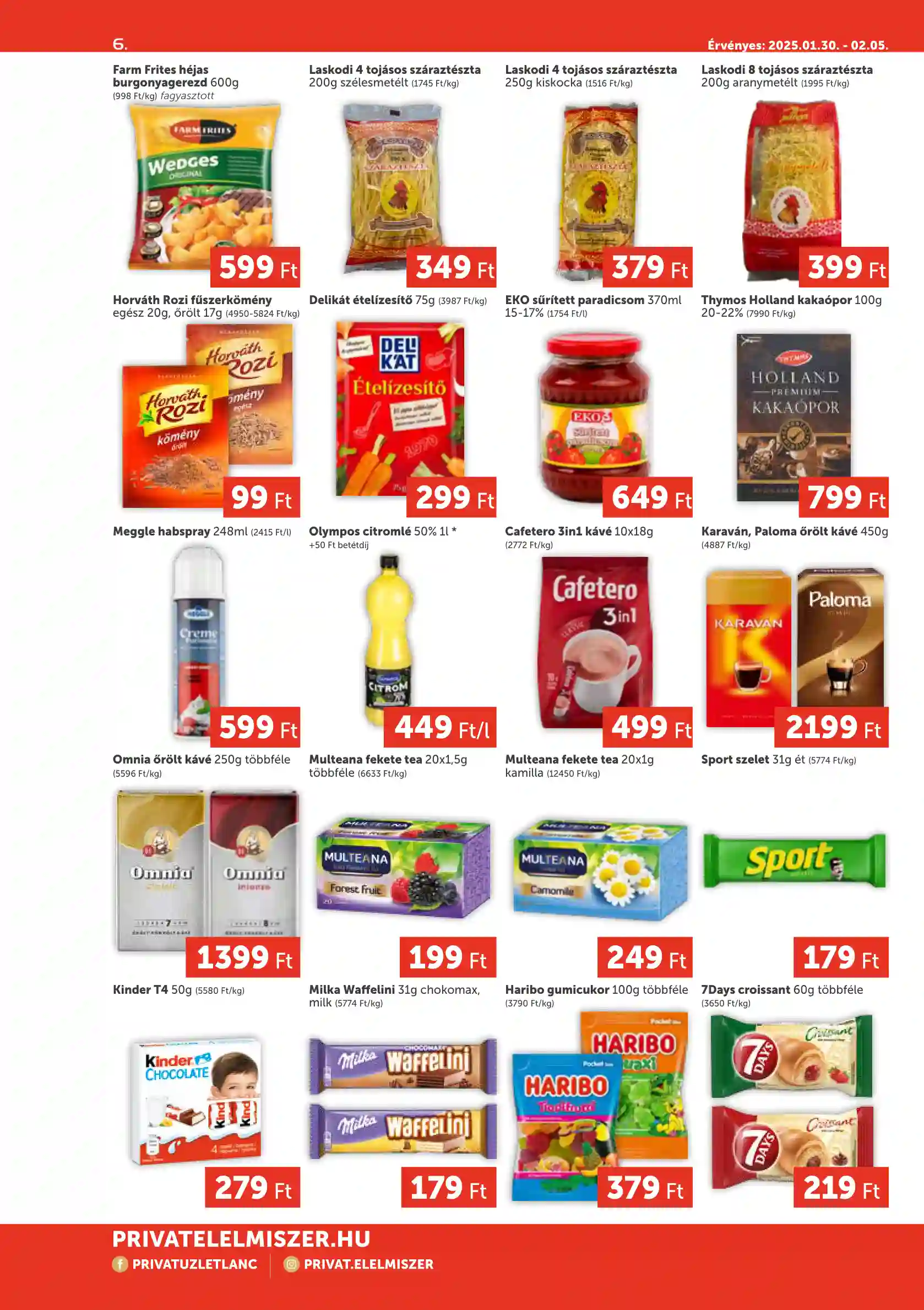 PRIVAT AKCIÓS ÚJSÁG 5. HÉT  (6 oldal)