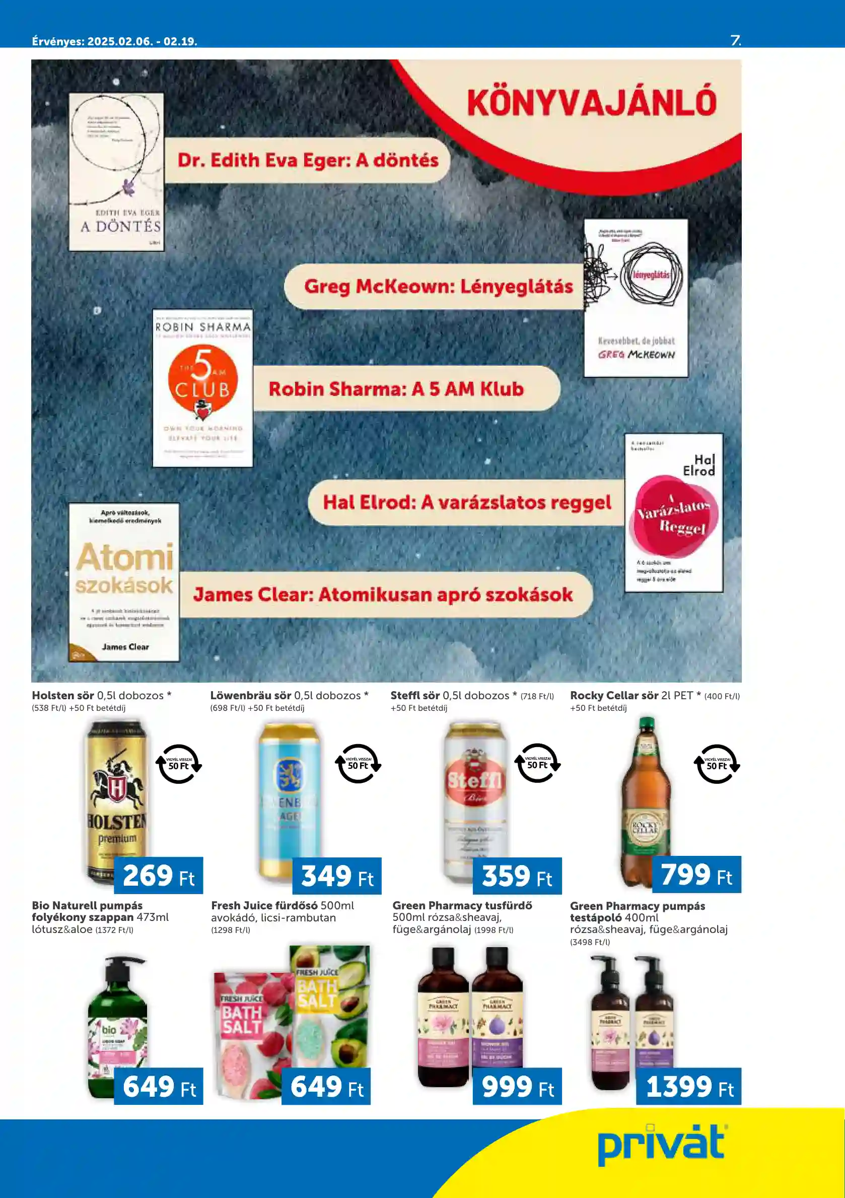 PRIVAT AKCIÓS ÚJSÁG 6. HÉT  (7 oldal)