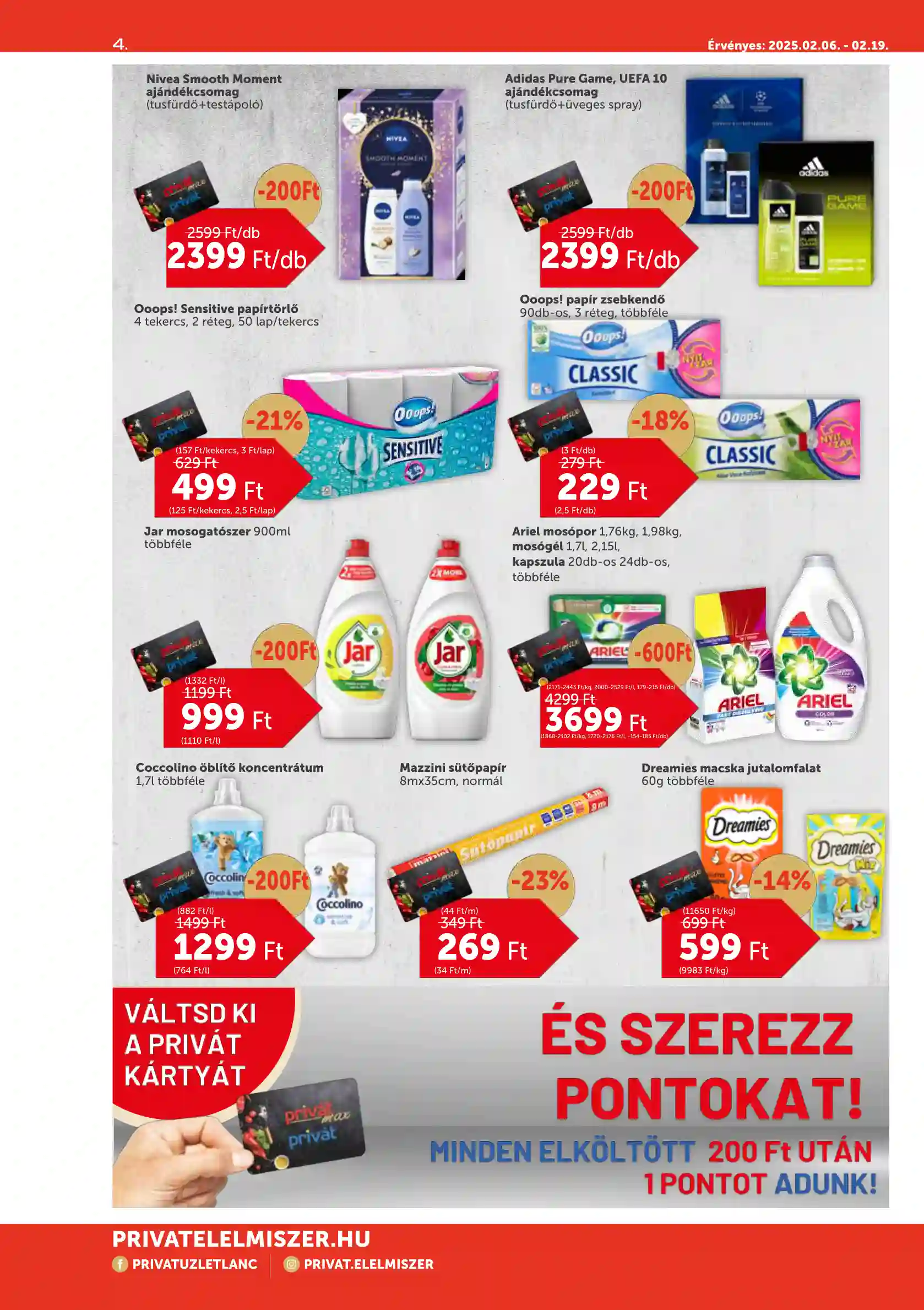 PRIVAT AKCIÓS ÚJSÁG 6. HÉT  (10 oldal)