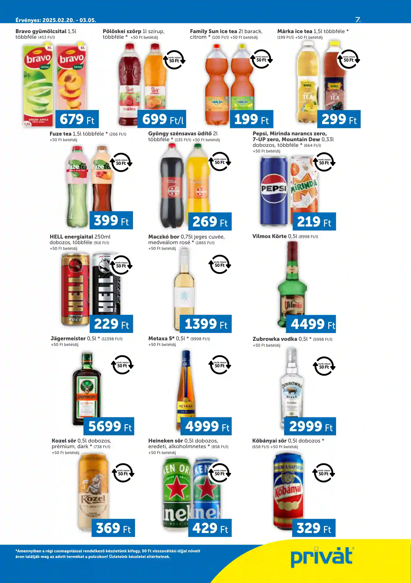 PRIVAT AKCIÓS ÚJSÁG 8. HÉT  (7 oldal)