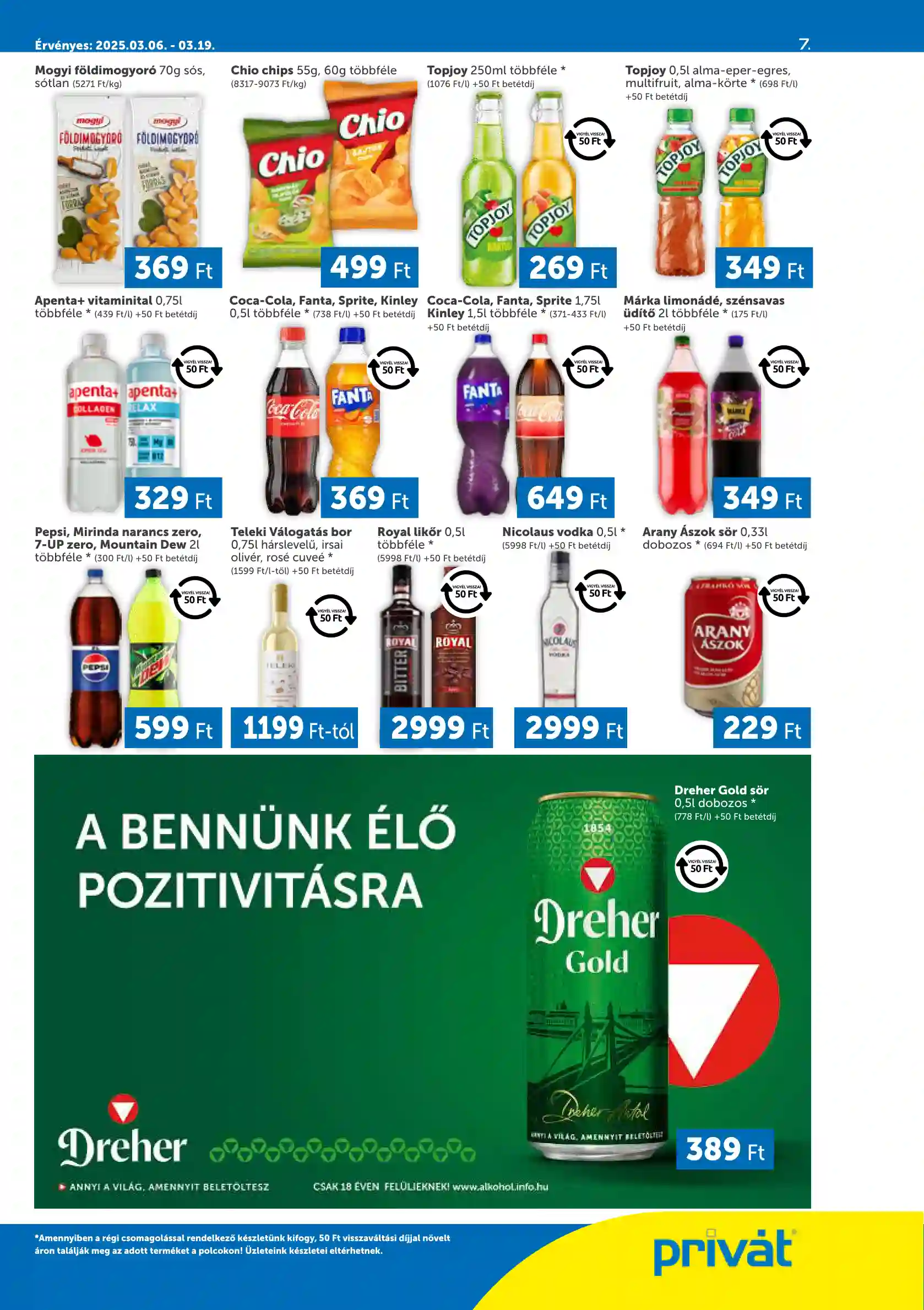 PRIVAT AKCIÓS ÚJSÁG 10. HÉT  (7 oldal)