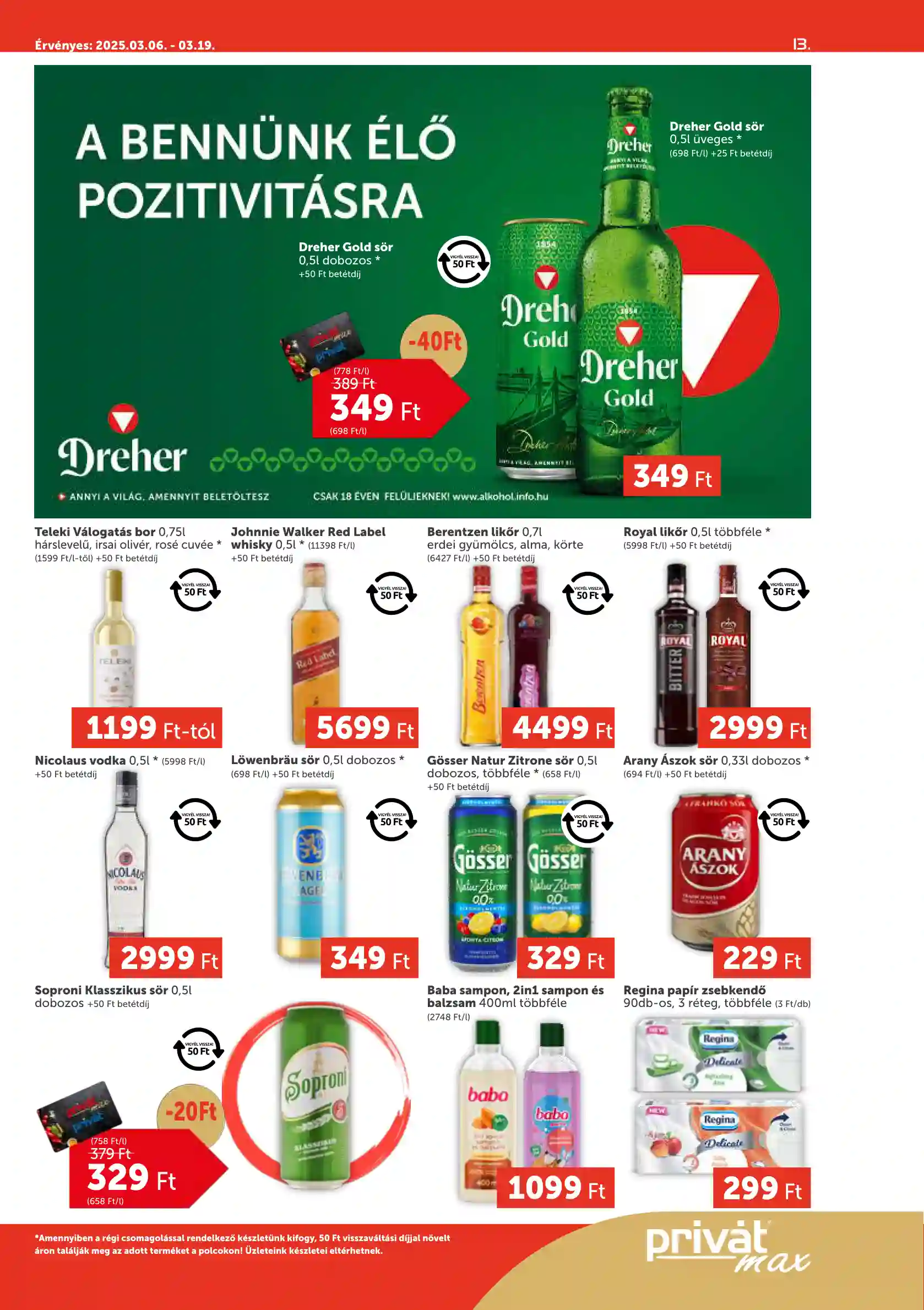 PRIVAT AKCIÓS ÚJSÁG 10. HÉT  (5 oldal)