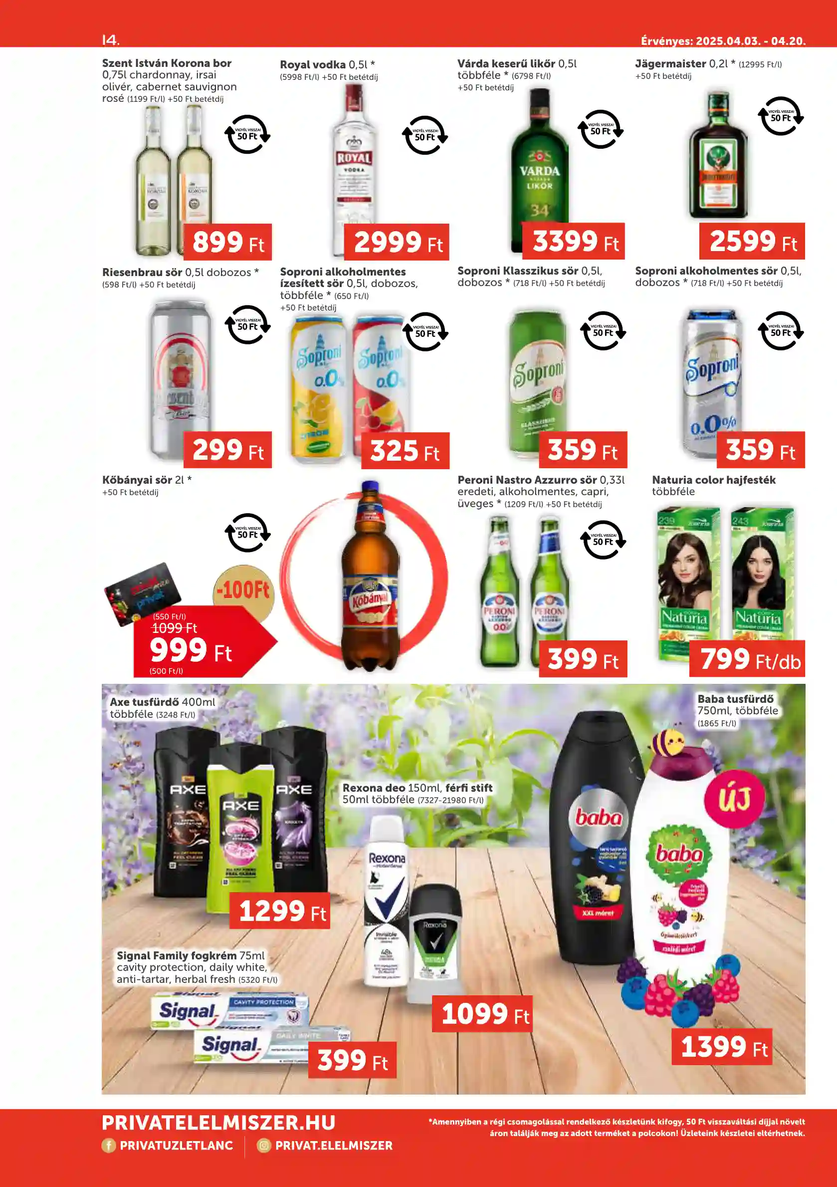 PRIVAT AKCIÓS ÚJSÁG 14. HÉT  (6 oldal)