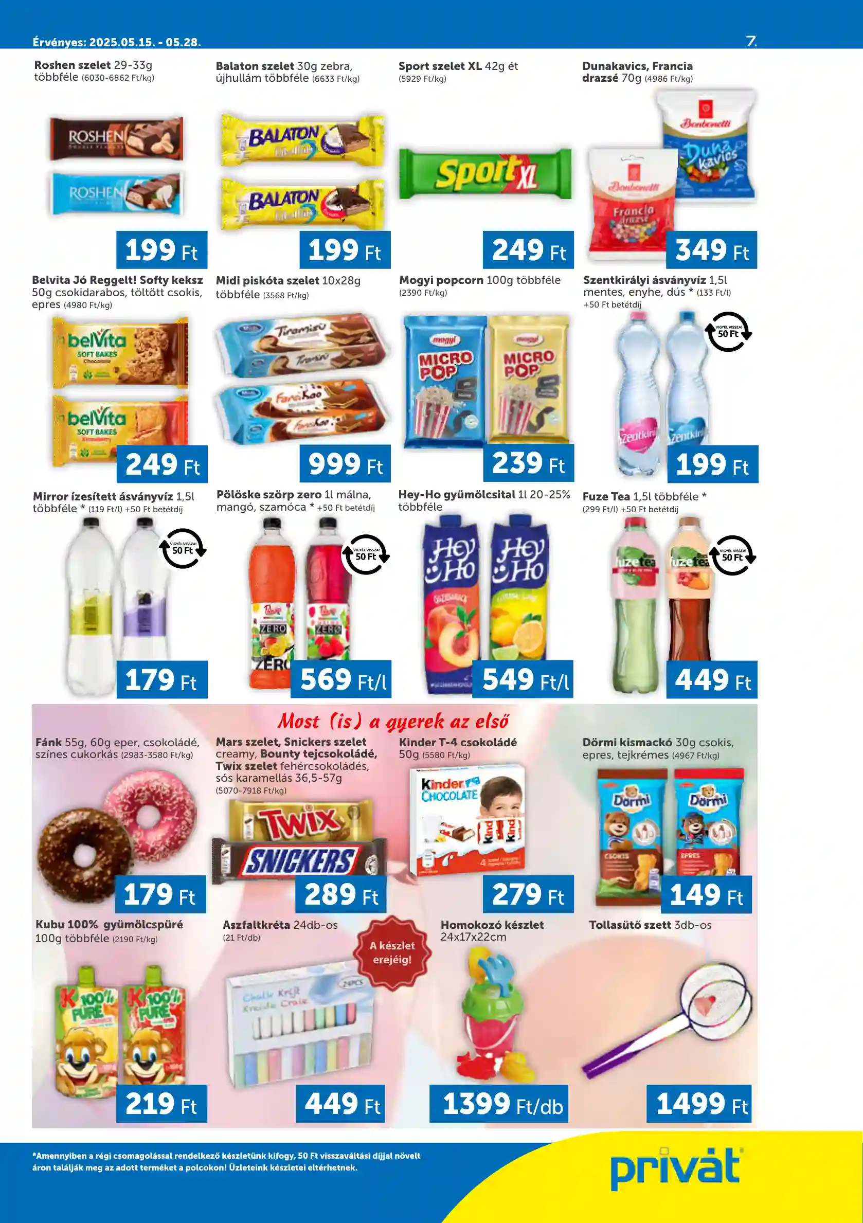 PRIVAT AKCIÓS ÚJSÁG 20. HÉT  (7 oldal)