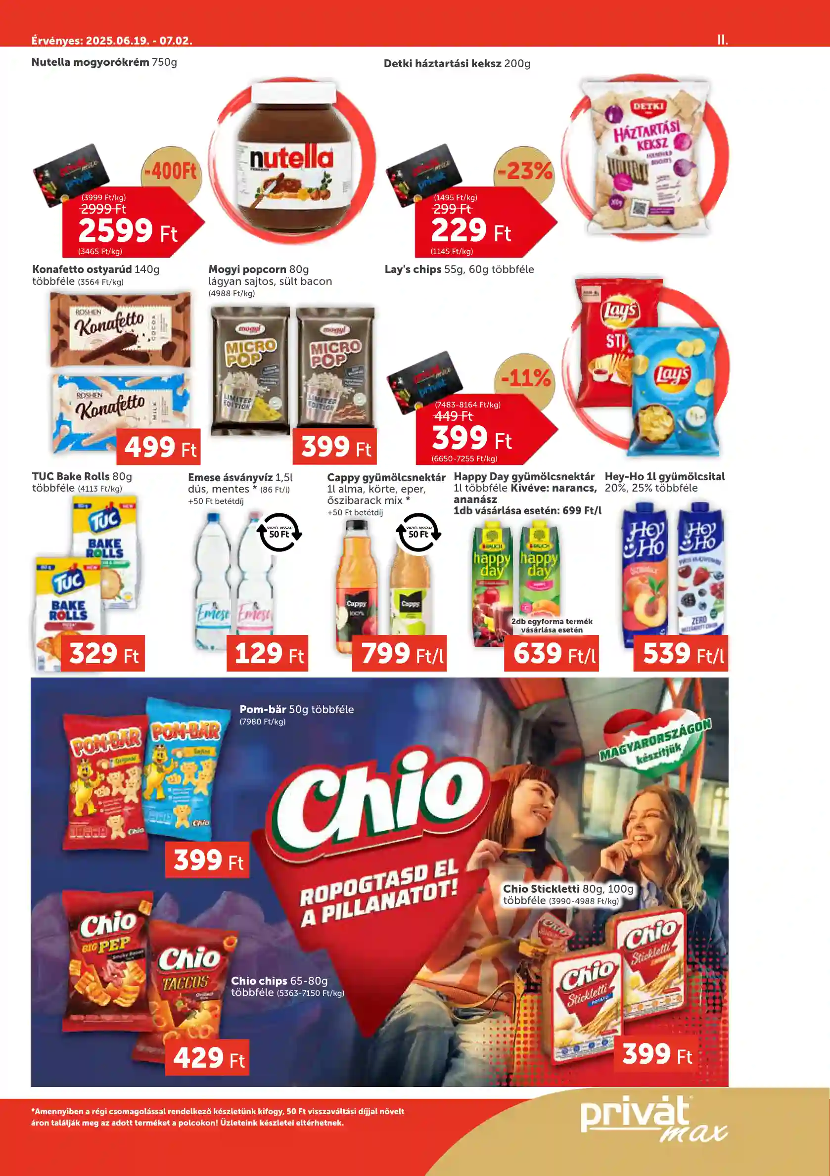 PRIVAT AKCIÓS ÚJSÁG 25. HÉT  (3 oldal)