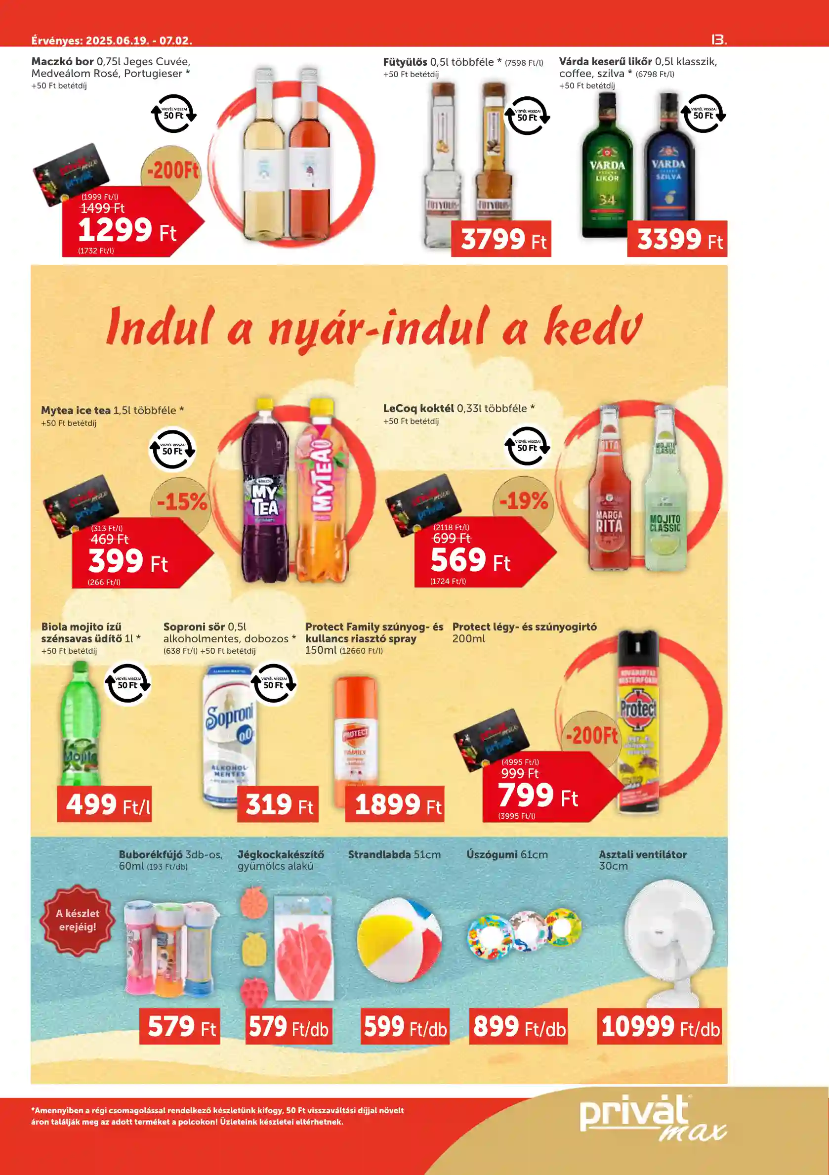PRIVAT AKCIÓS ÚJSÁG 25. HÉT  (5 oldal)
