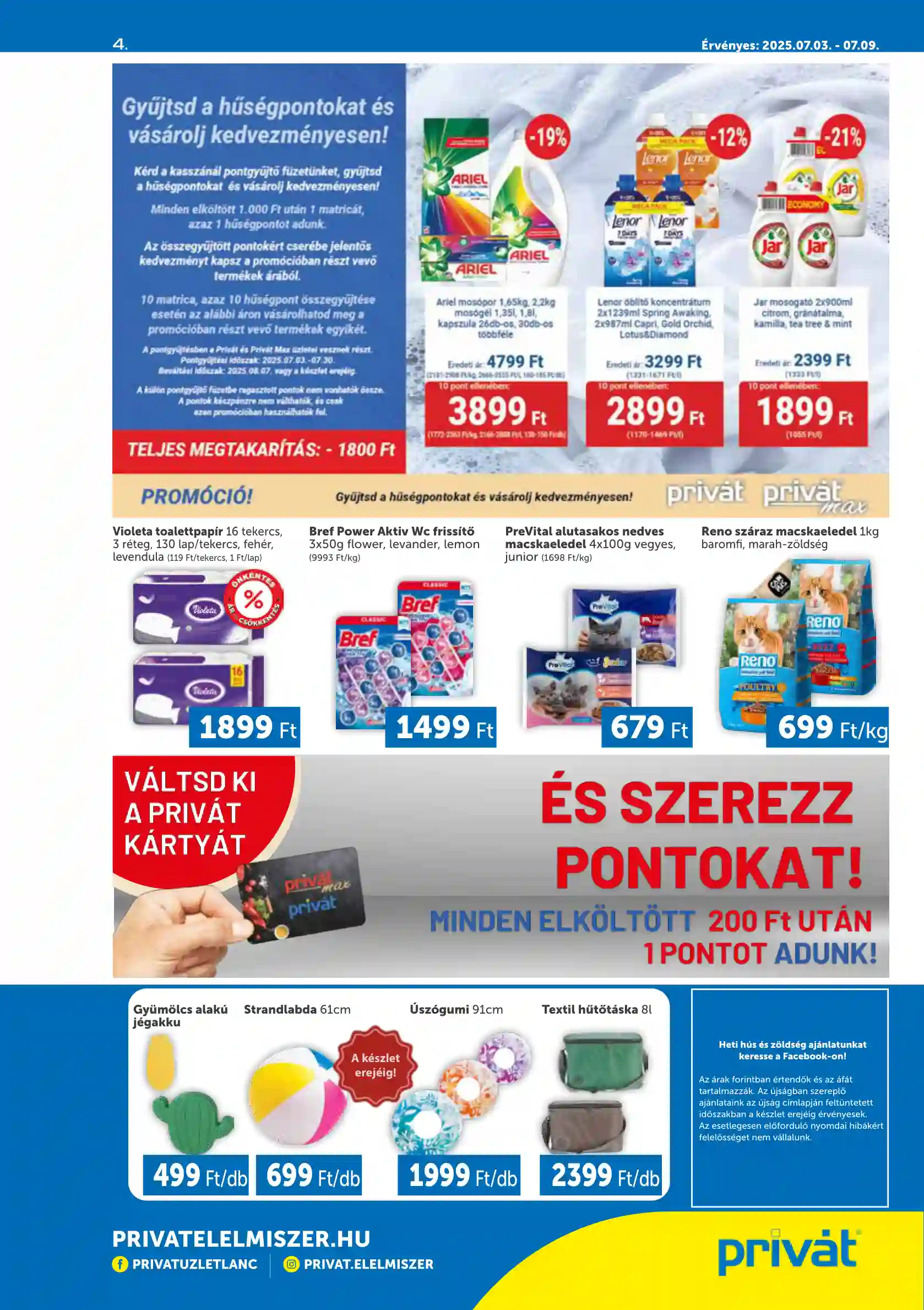 PRIVAT AKCIÓS ÚJSÁG 27. HÉT  (4 oldal)