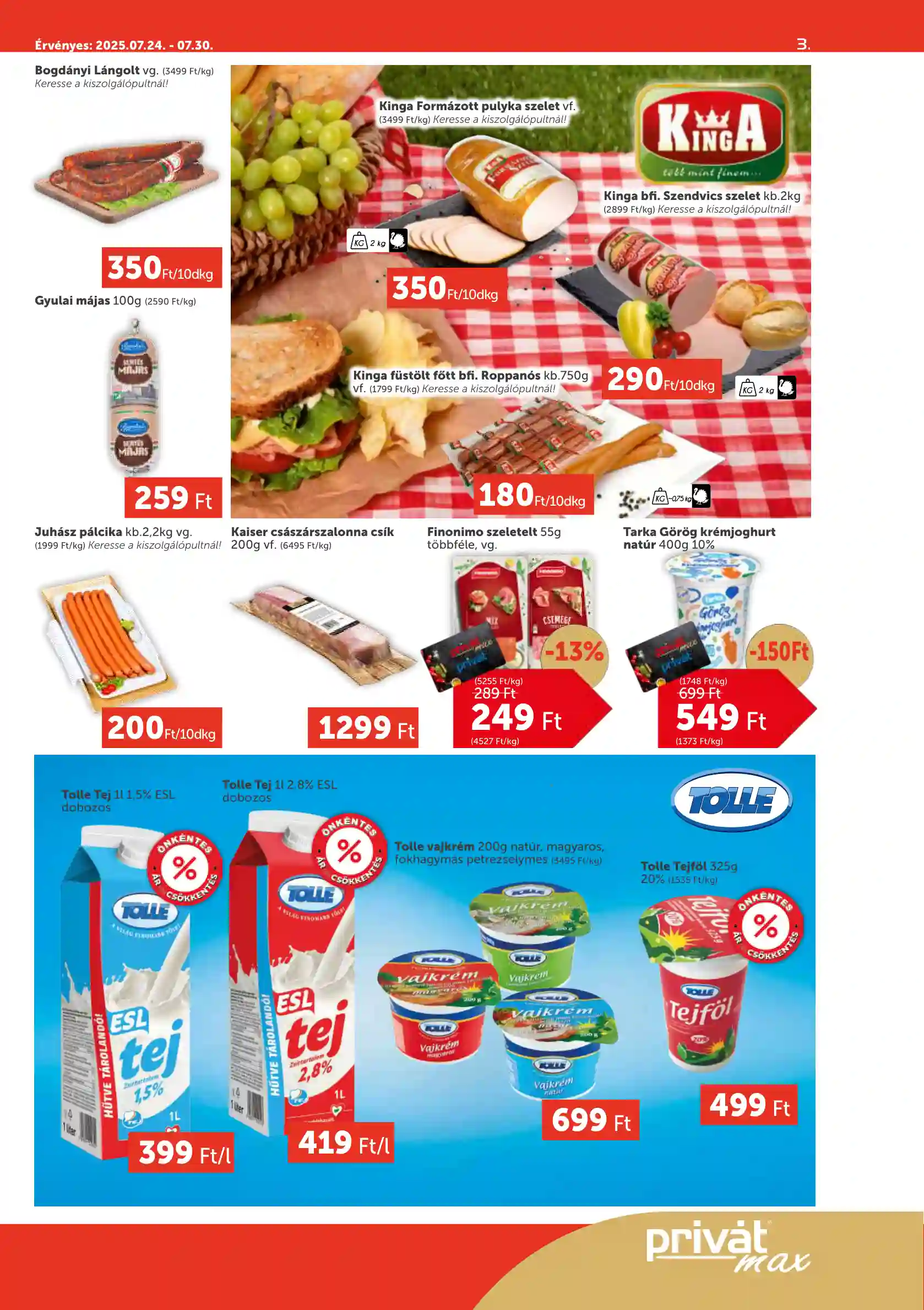 PRIVAT AKCIÓS ÚJSÁG 30. HÉT  (3 oldal)