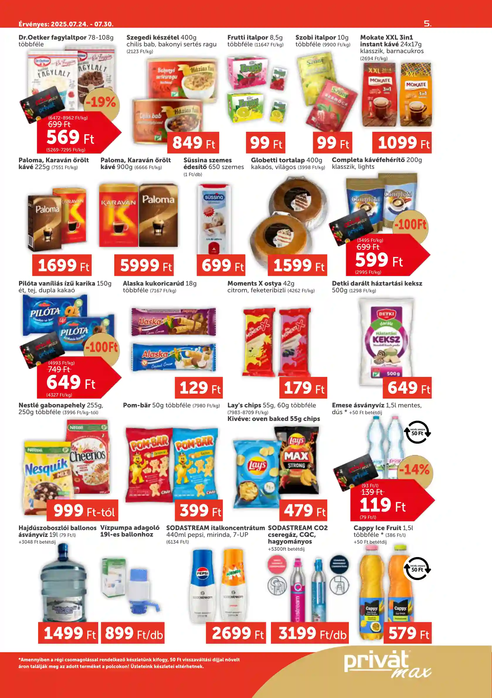 PRIVAT AKCIÓS ÚJSÁG 30. HÉT  (5 oldal)