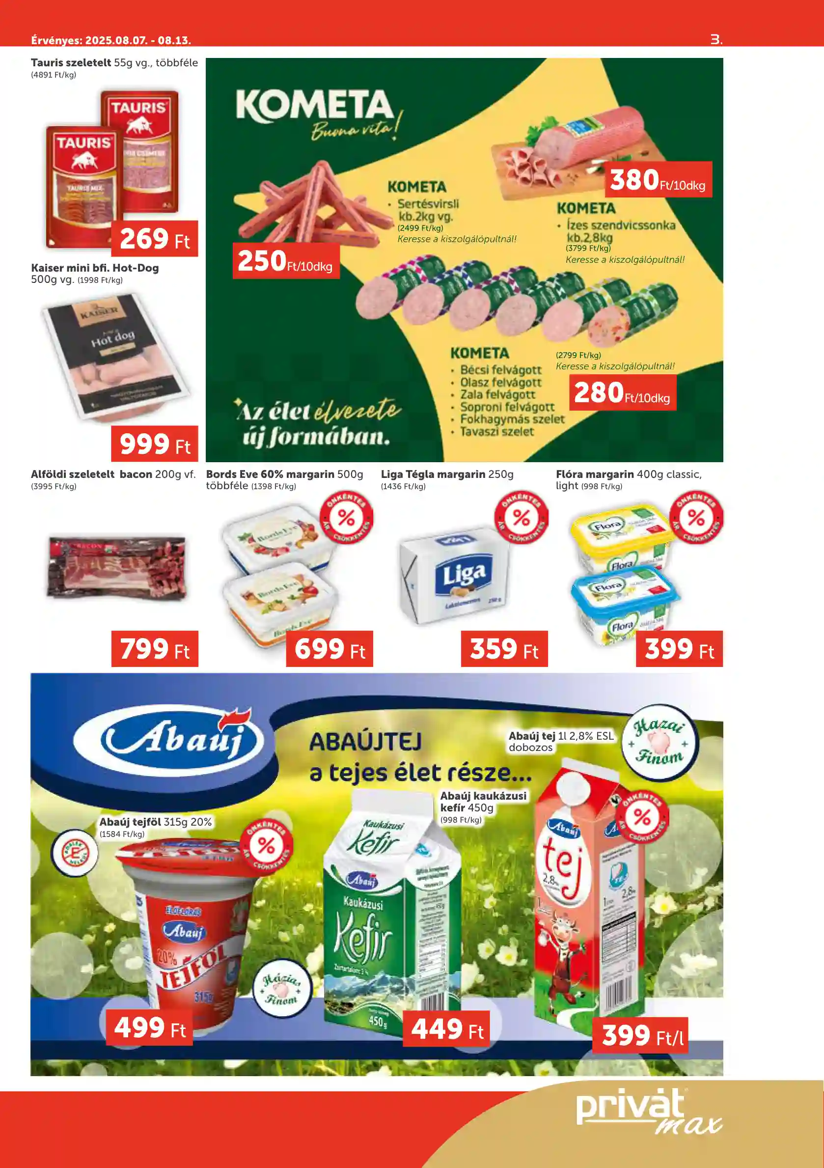 PRIVAT AKCIÓS ÚJSÁG 32. HÉT  (3 oldal)