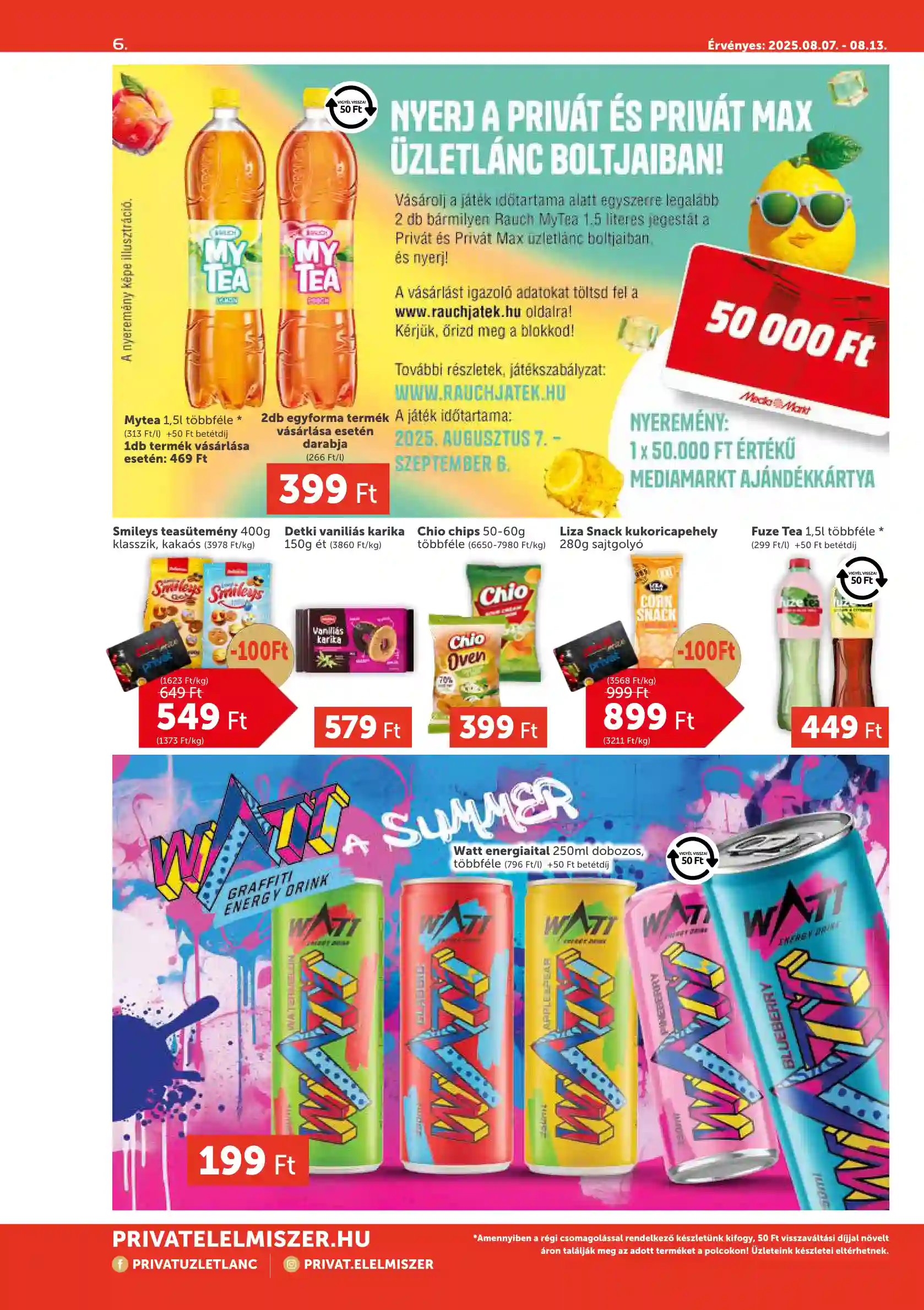 PRIVAT AKCIÓS ÚJSÁG 32. HÉT  (6 oldal)