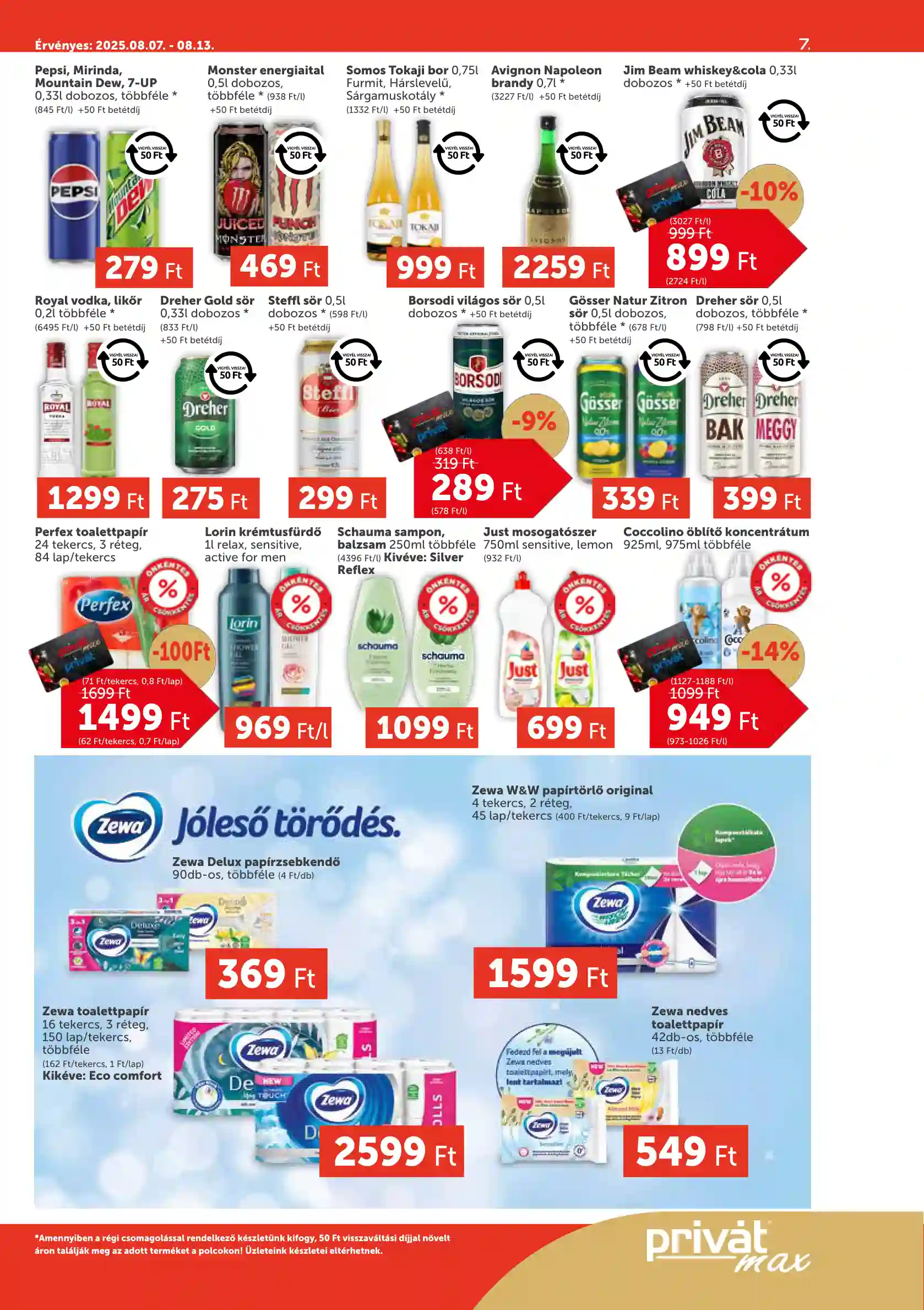 PRIVAT AKCIÓS ÚJSÁG 32. HÉT  (7 oldal)