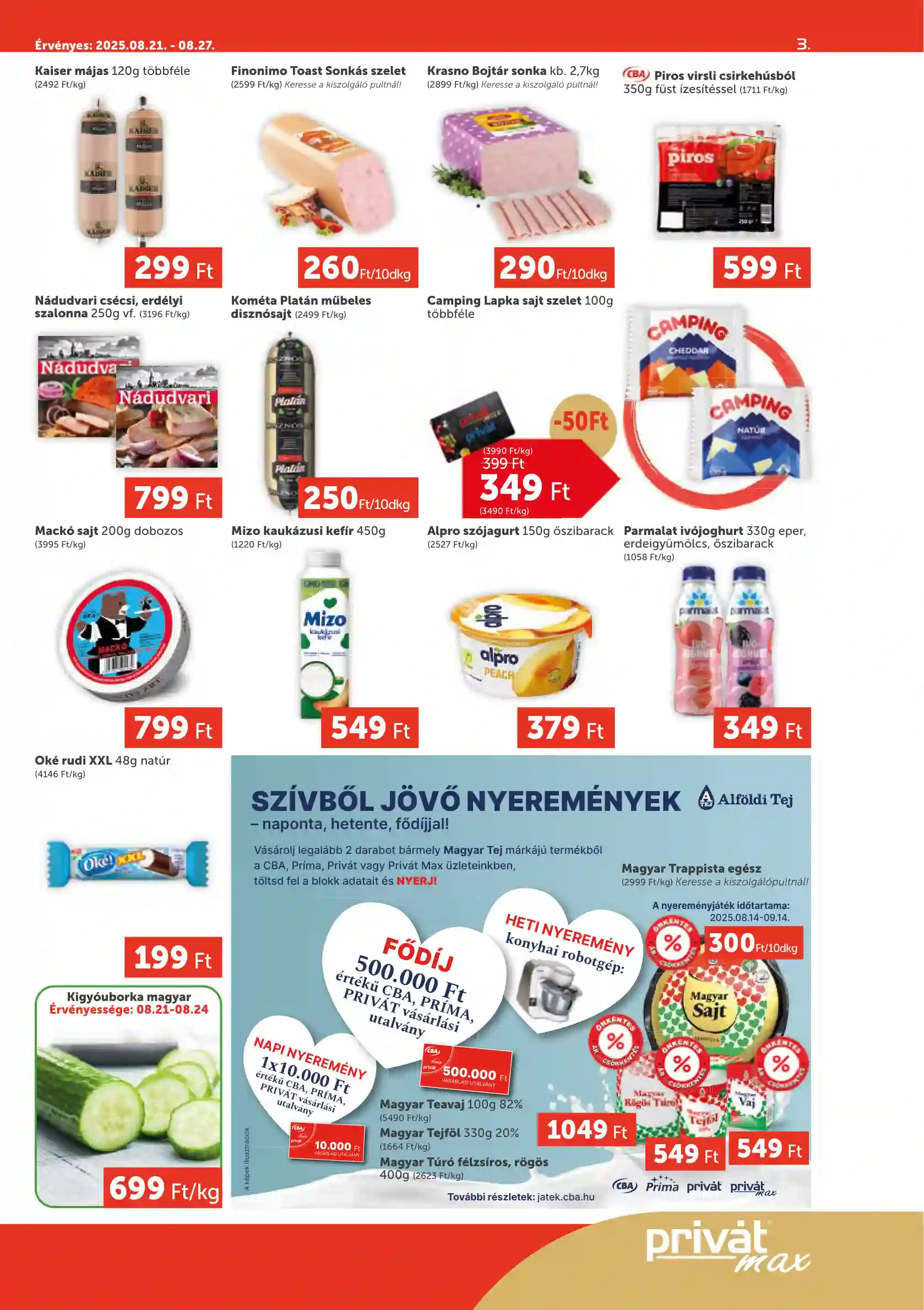 PRIVAT AKCIÓS ÚJSÁG 34. HÉT  (3 oldal)