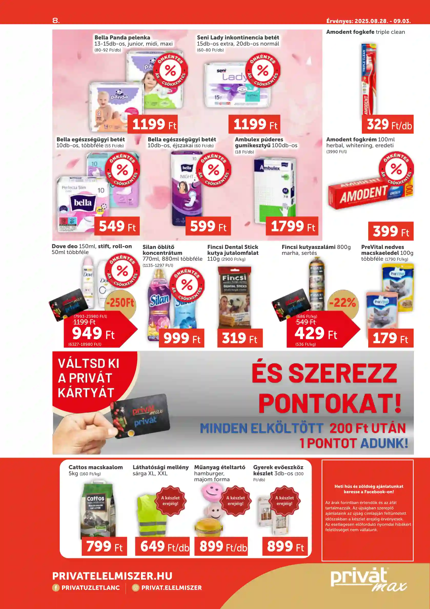 PRIVAT AKCIÓS ÚJSÁG 35. HÉT  (8 oldal)