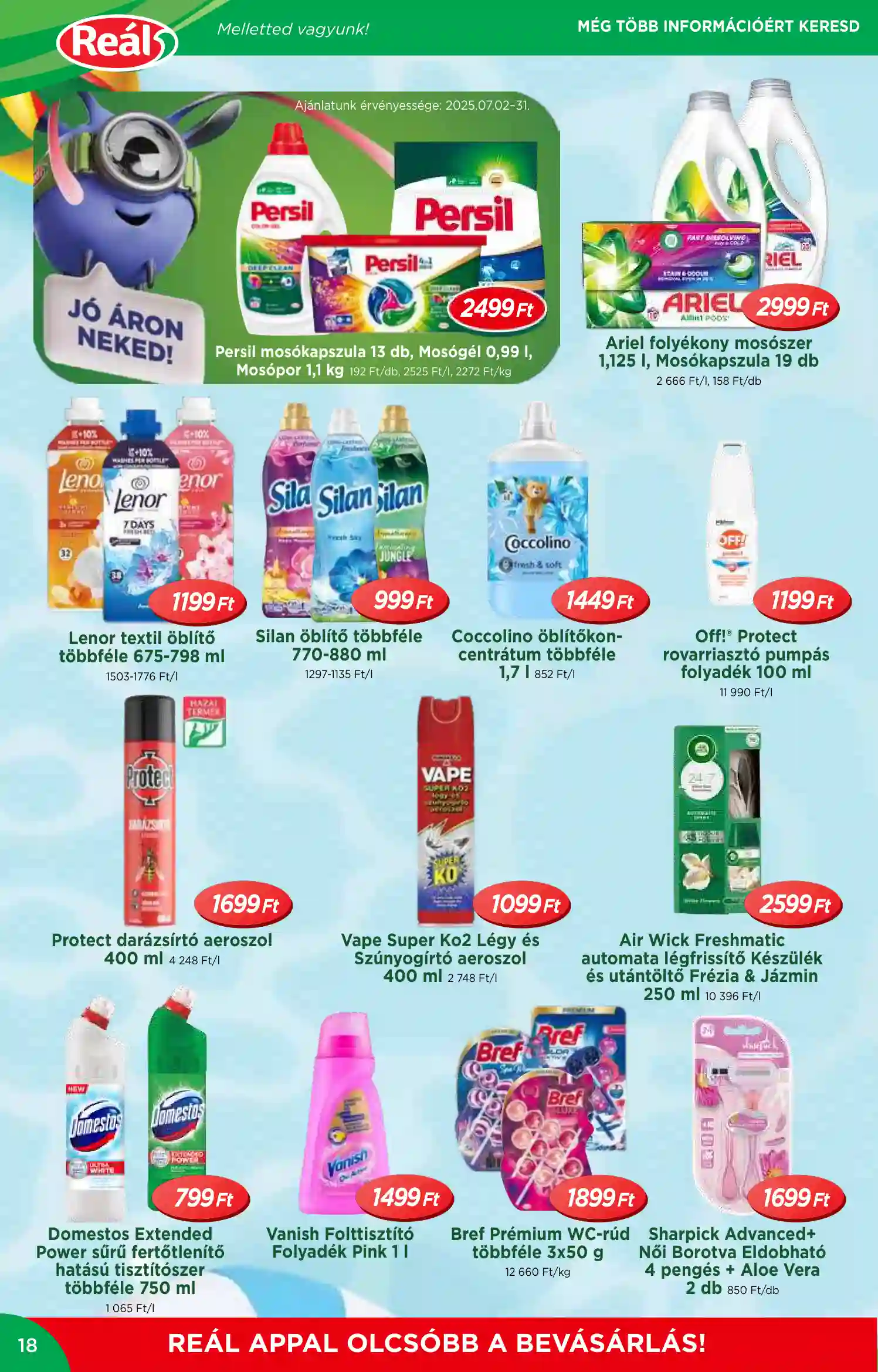REAL AKCIÓS ÚJSÁG 27. HÉT  (10 oldal)
