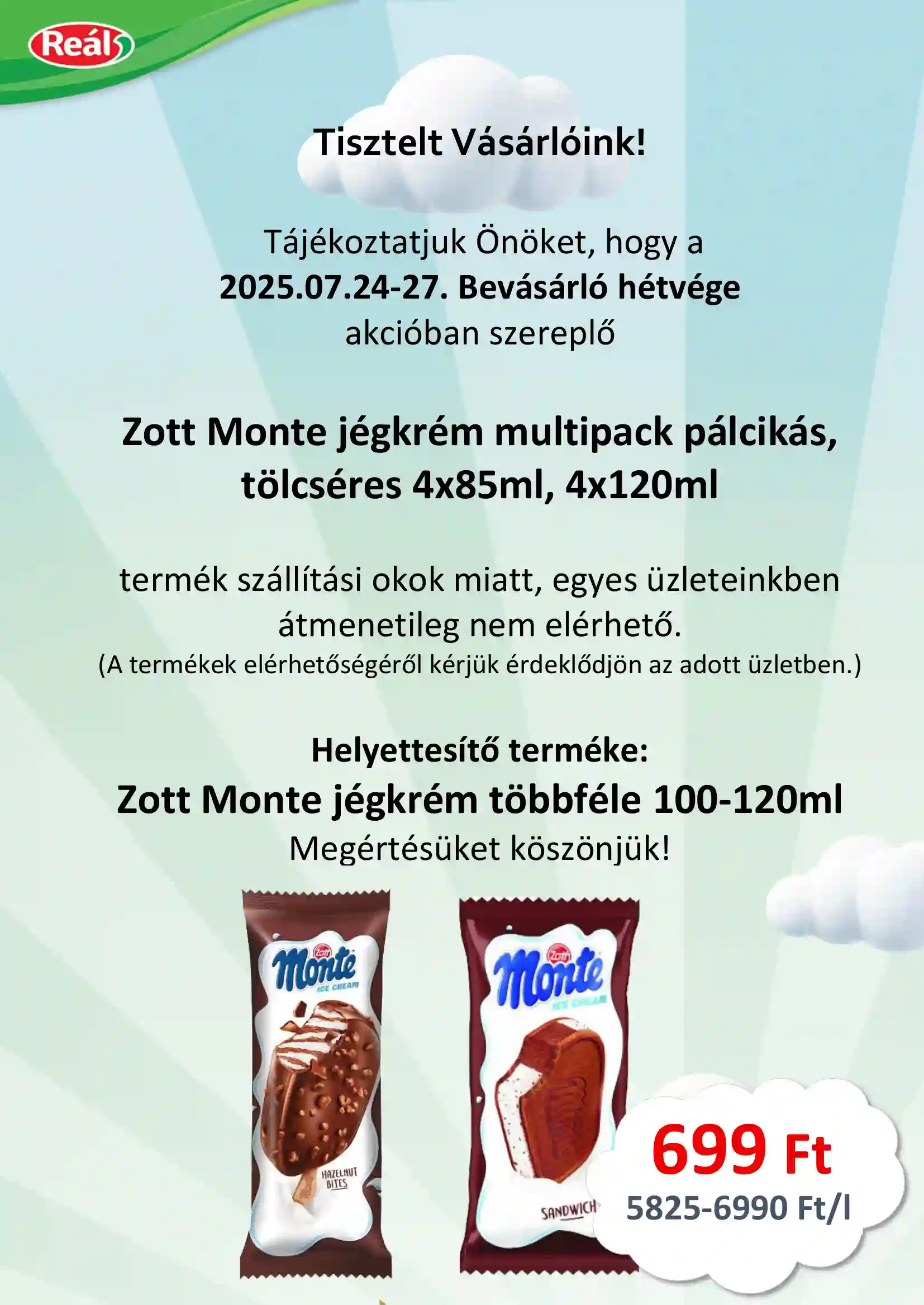 REAL AKCIÓS ÚJSÁG 30. HÉT  (4 oldal)