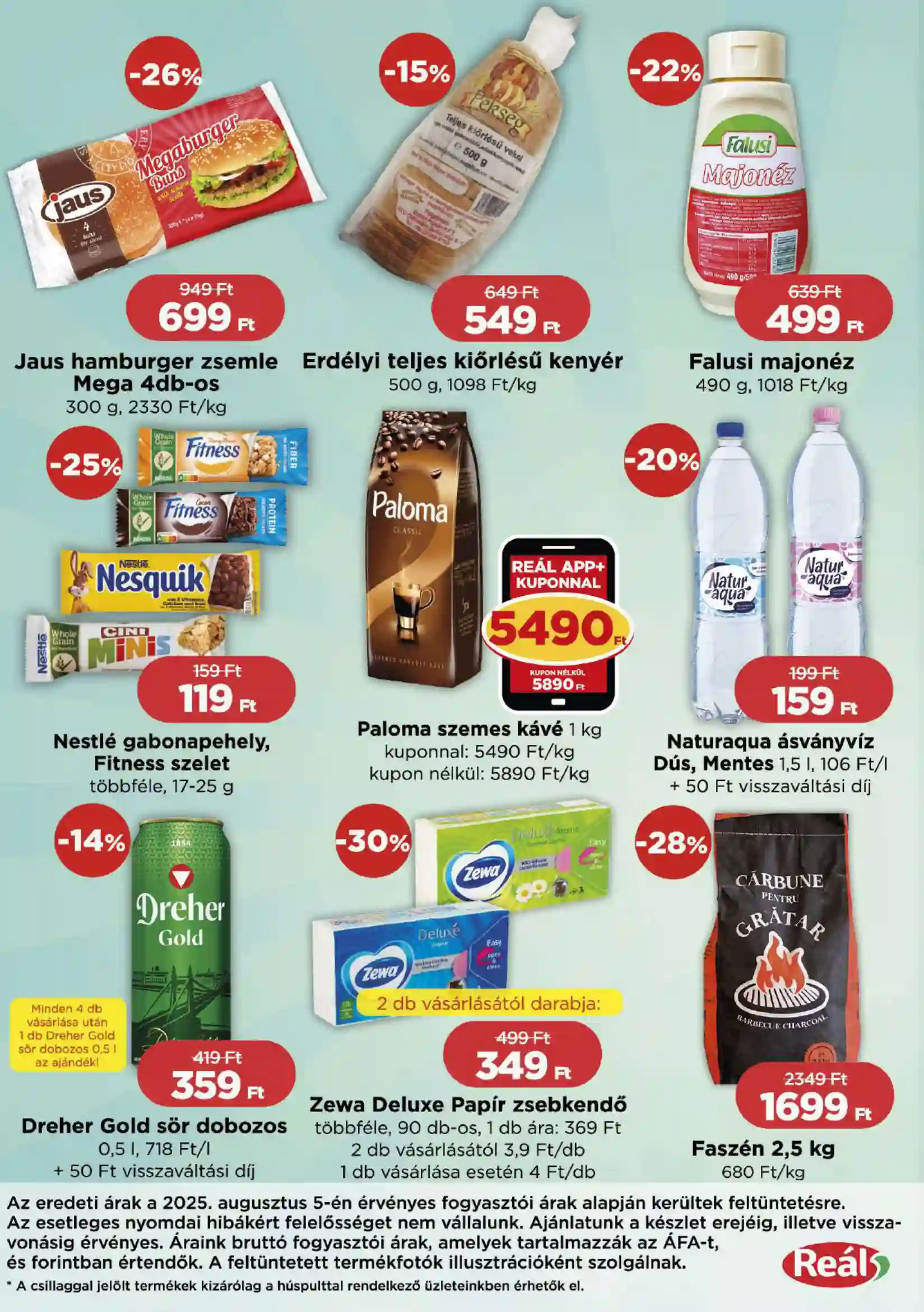 REAL AKCIÓS ÚJSÁG 33. HÉT  (2 oldal)