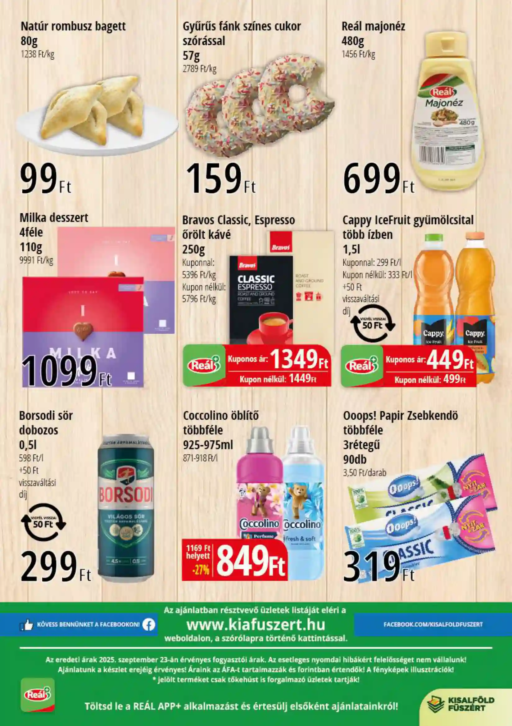 REAL AKCIÓS ÚJSÁG 40. HÉT  (2 oldal)
