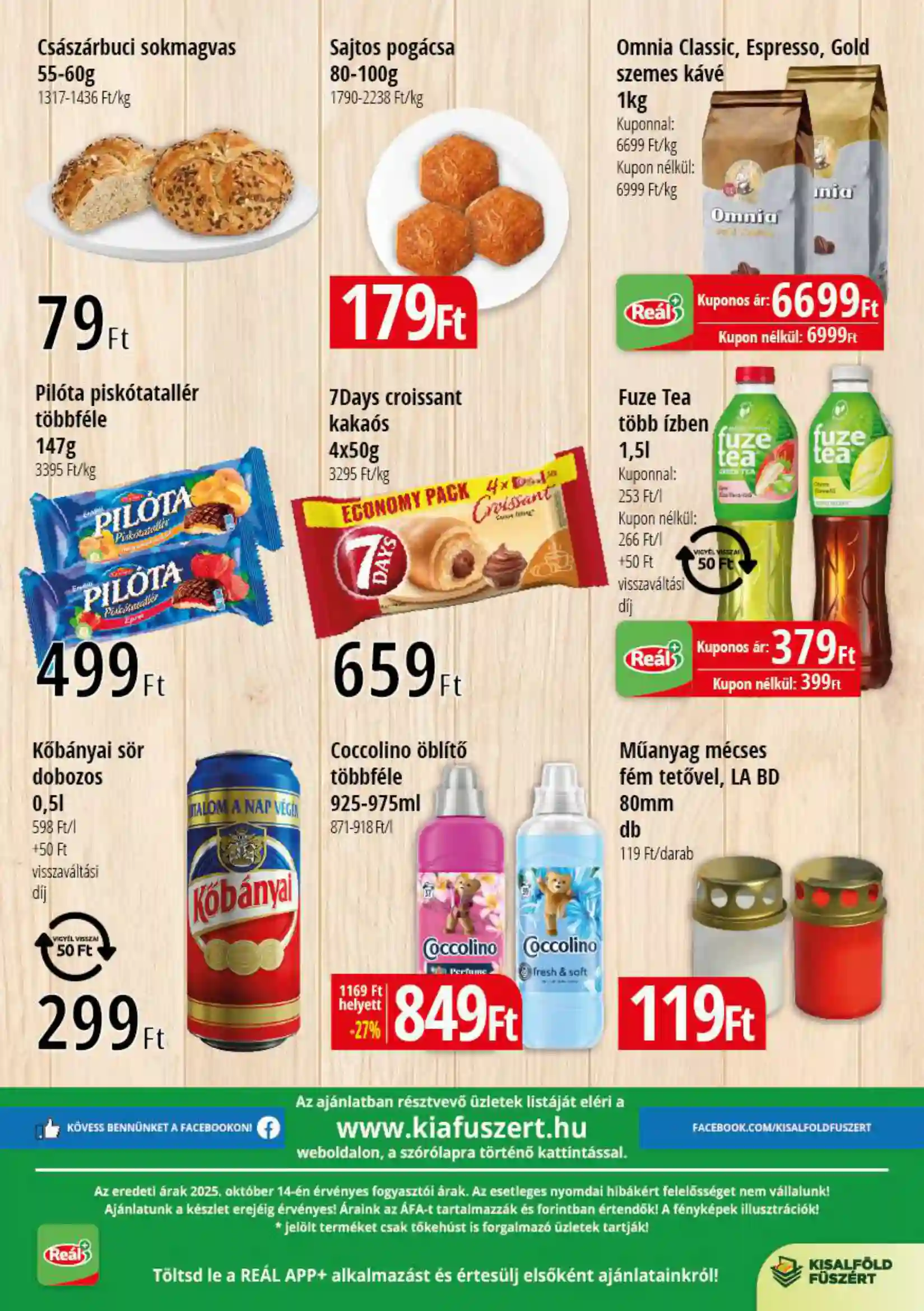 REAL AKCIÓS ÚJSÁG 43. HÉT  (2 oldal)