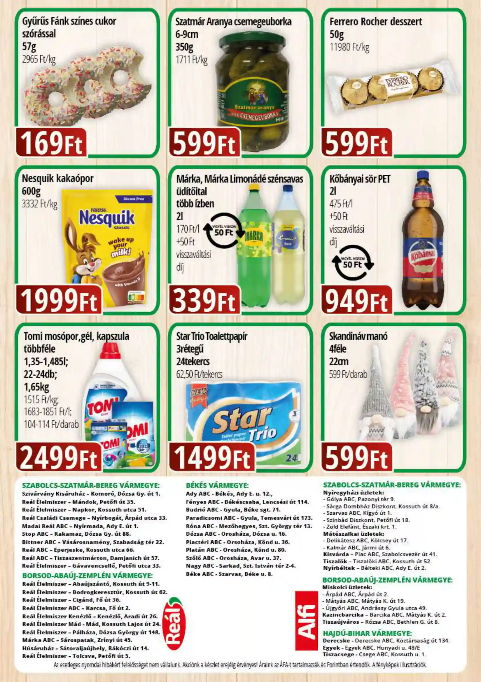 REAL AKCIÓS ÚJSÁG 47. HÉT  (2 oldal)