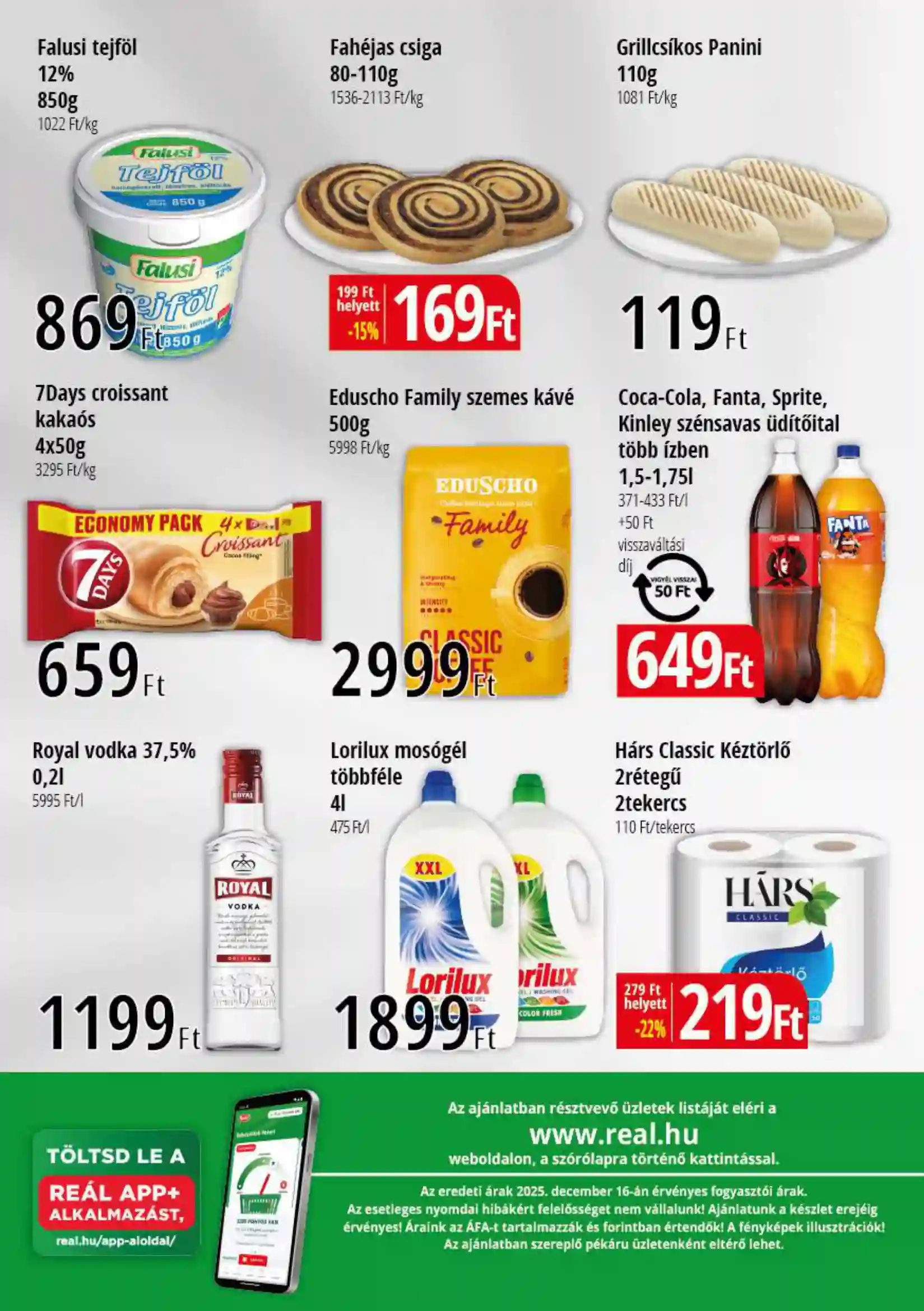 REAL AKCIÓS ÚJSÁG 2. HÉT  (2 oldal)