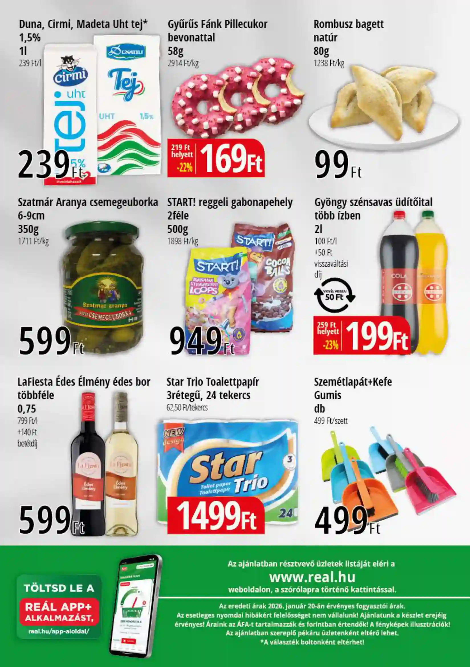 REAL AKCIÓS ÚJSÁG 5. HÉT  (2 oldal)