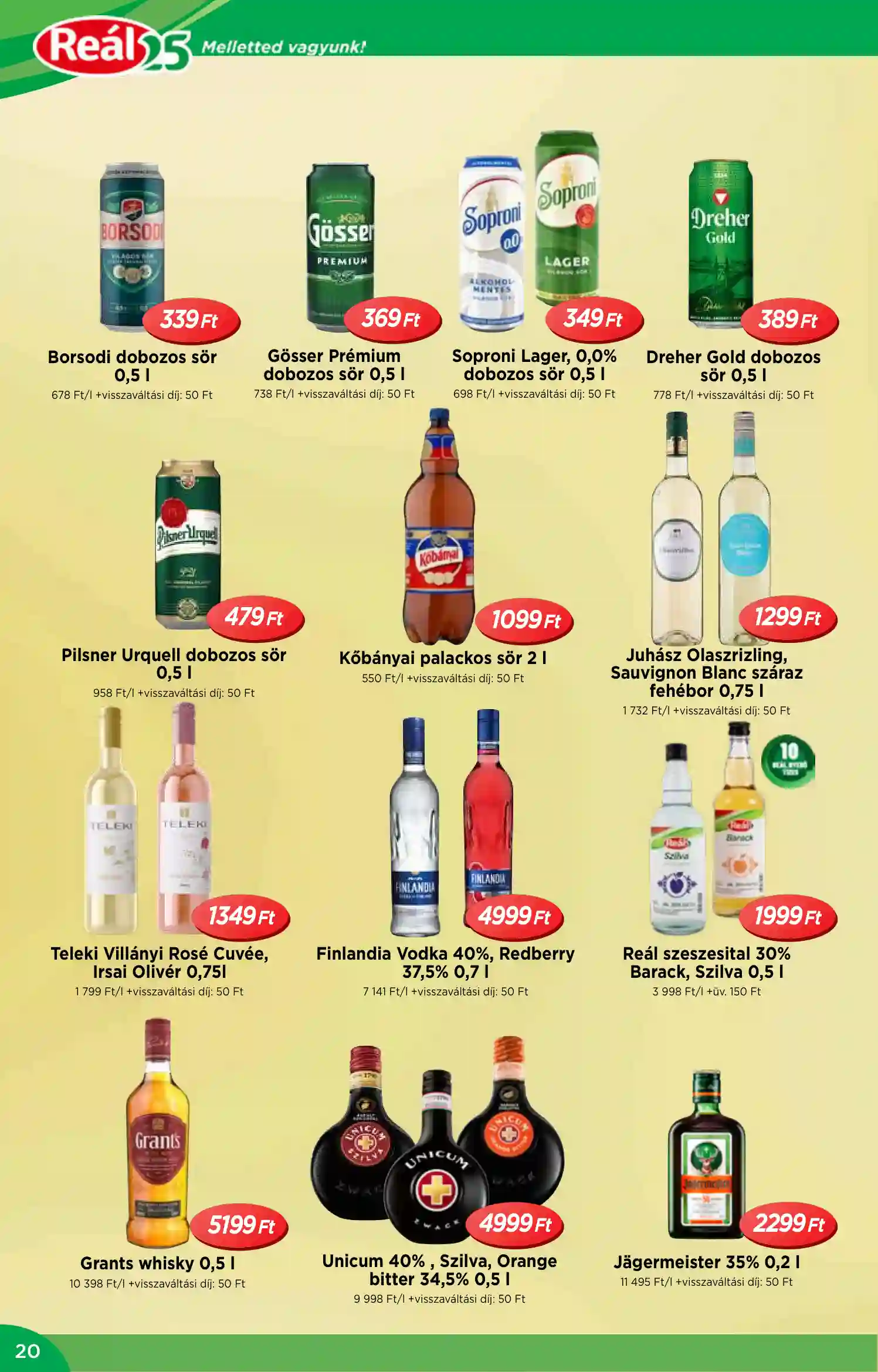 REAL AKCIÓS ÚJSÁG 10. HÉT  (12 oldal)