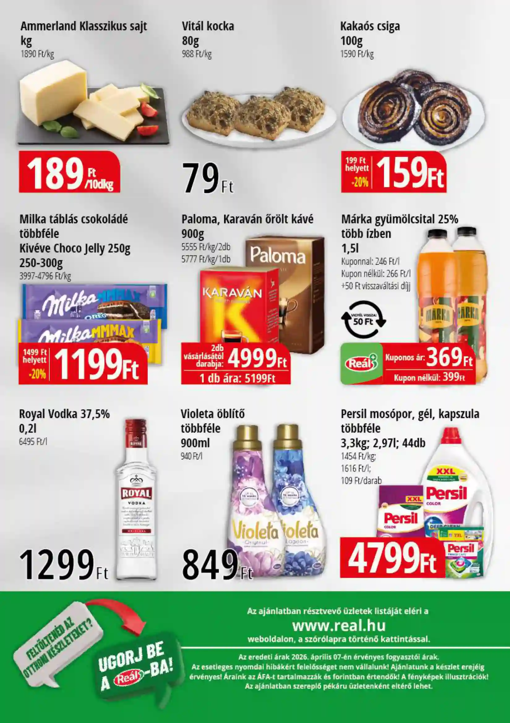REAL AKCIÓS ÚJSÁG 16. HÉT  (2 oldal)