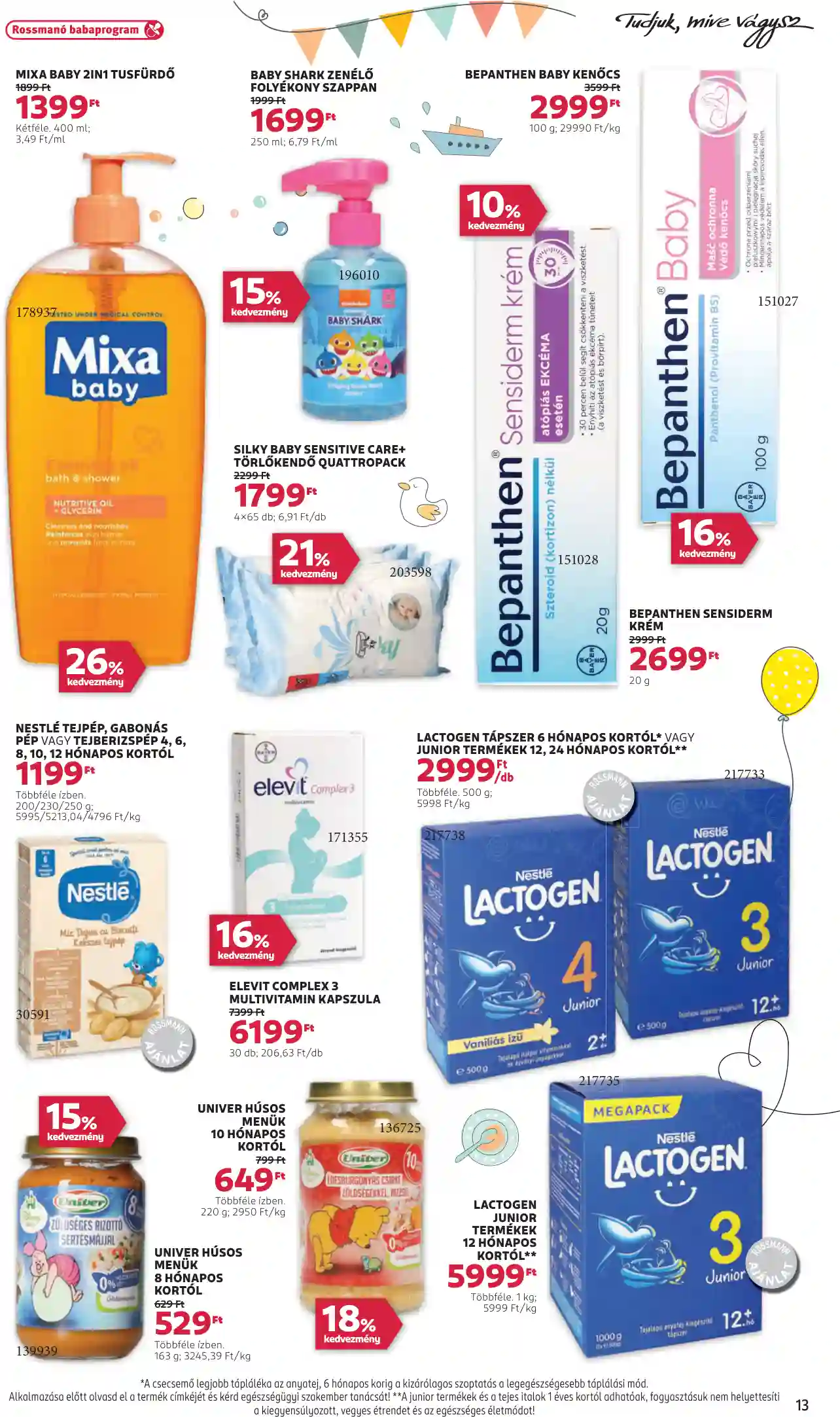 Rossmann akciós újság 37. hét (5 oldal)