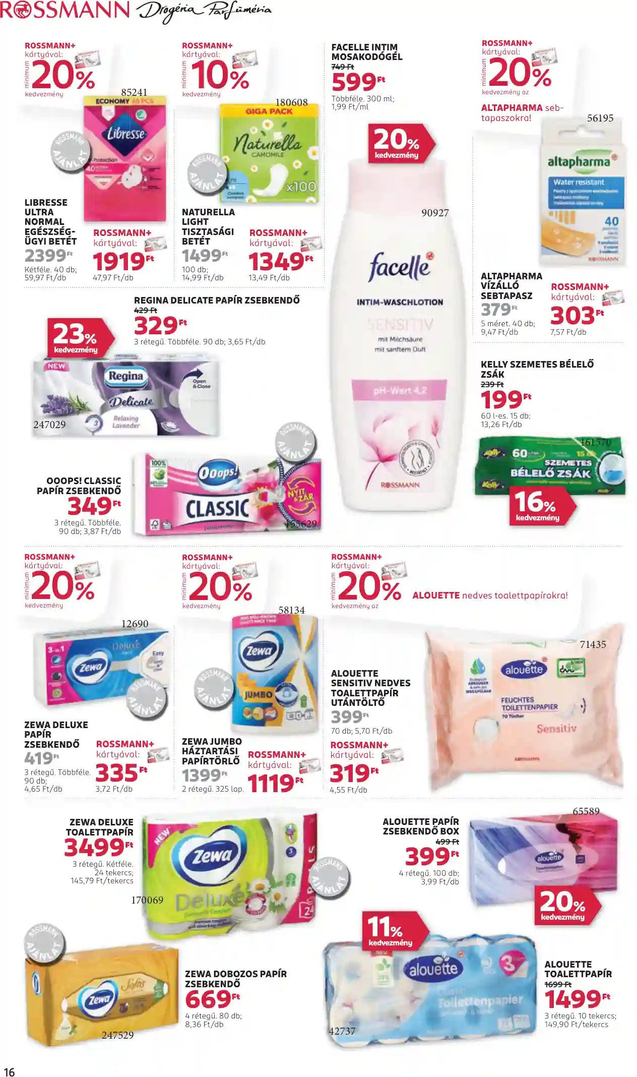 Rossmann akciós újság 37. hét (10 oldal)
