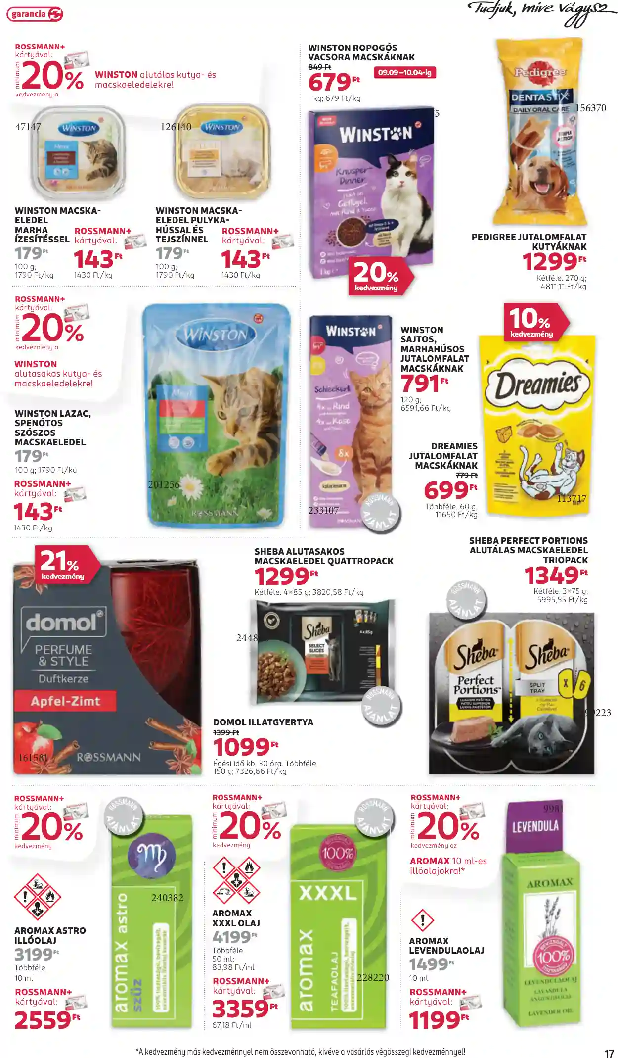 Rossmann akciós újság 37. hét (11 oldal)