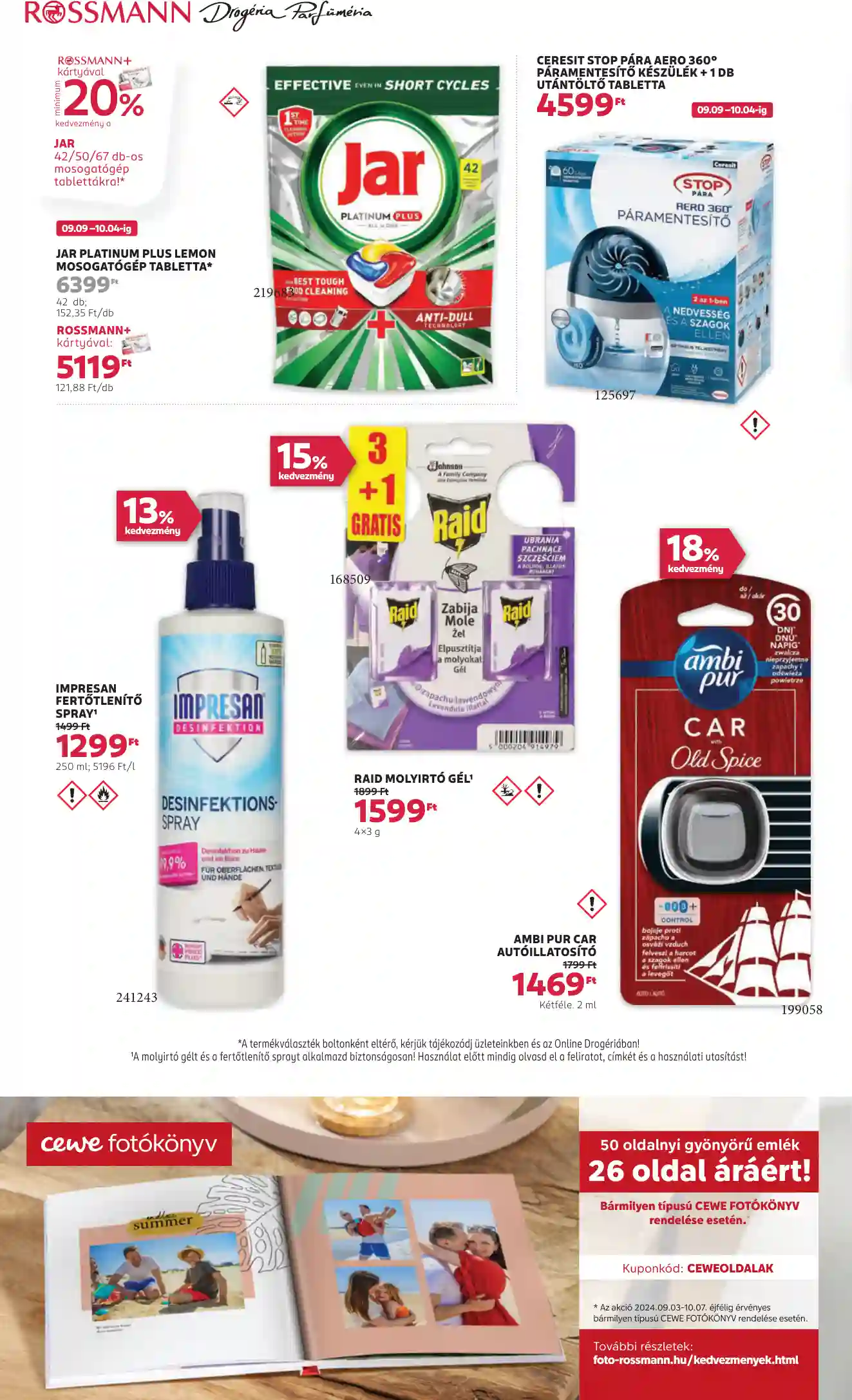 Rossmann akciós újság 37. hét (19 oldal)