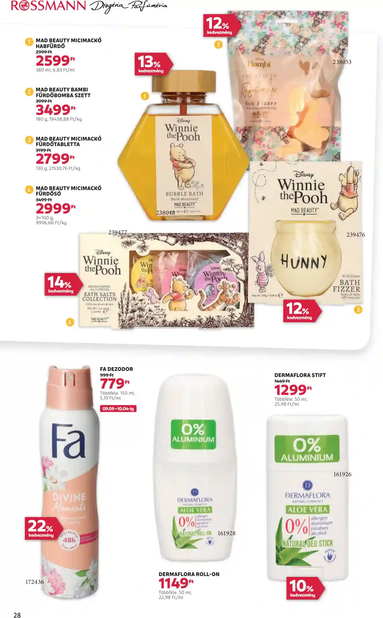 Rossmann akciós újság 37. hét (23 oldal)