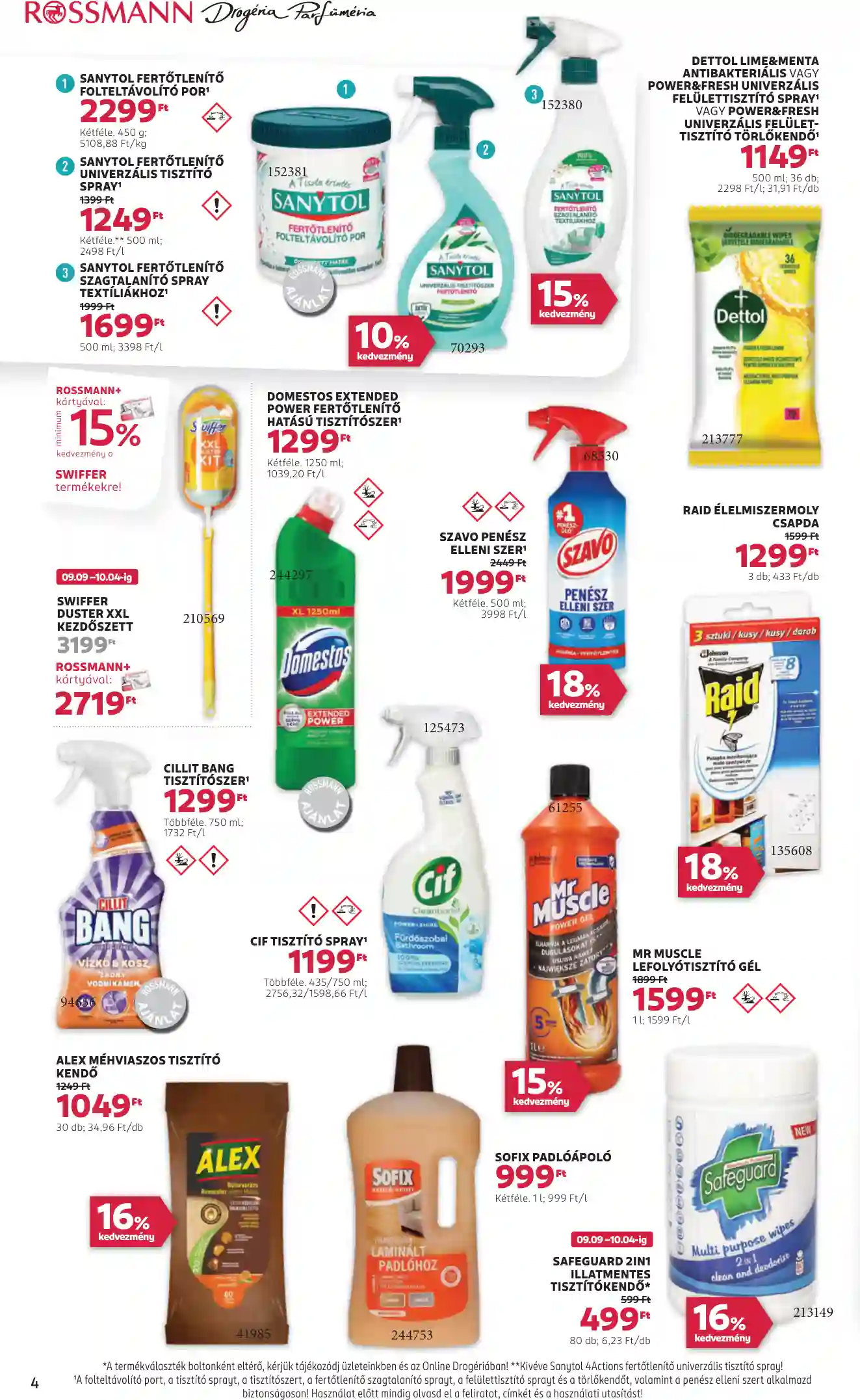 Rossmann akciós újság 37. hét (24 oldal)